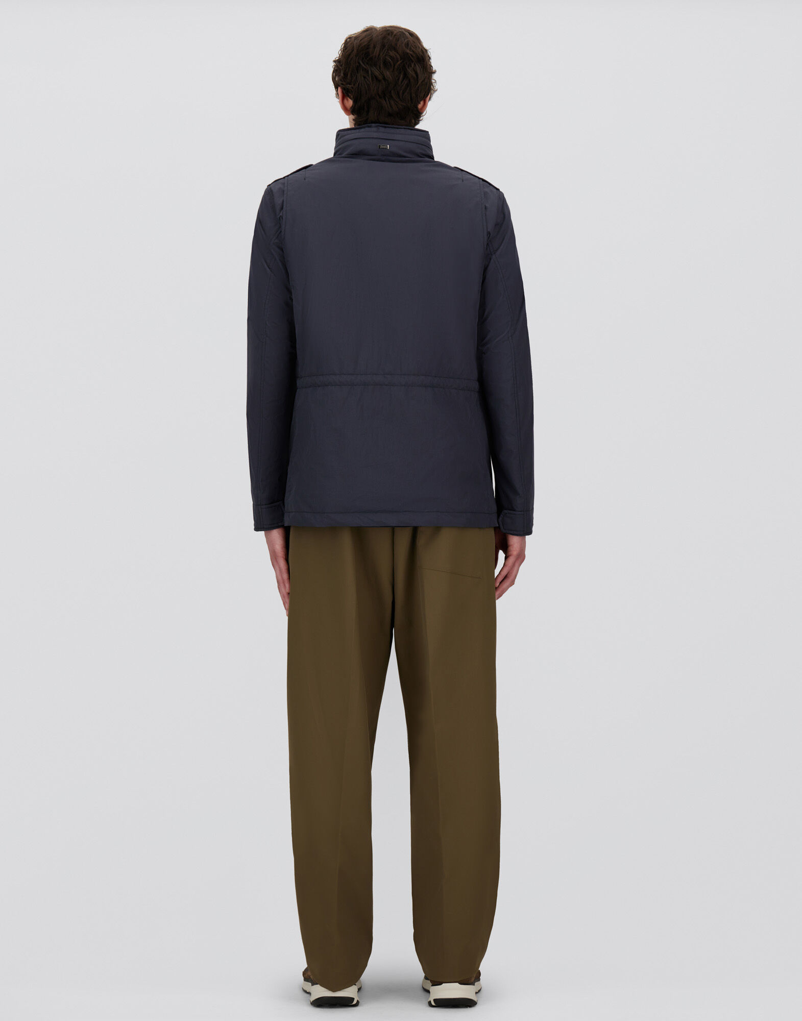 FIELD JACKET IN CRINKLE NYLON