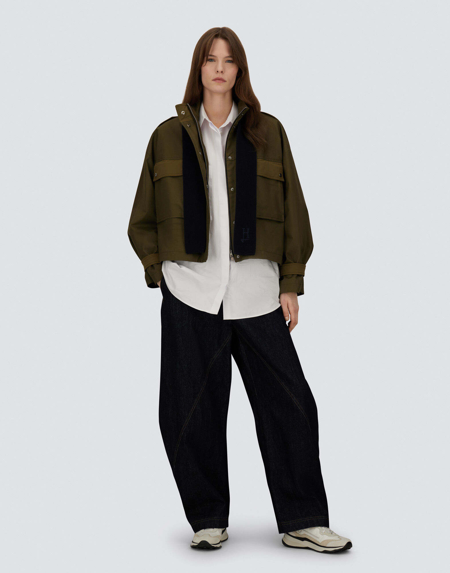 JACKET IN DELON AND KEYSTONE