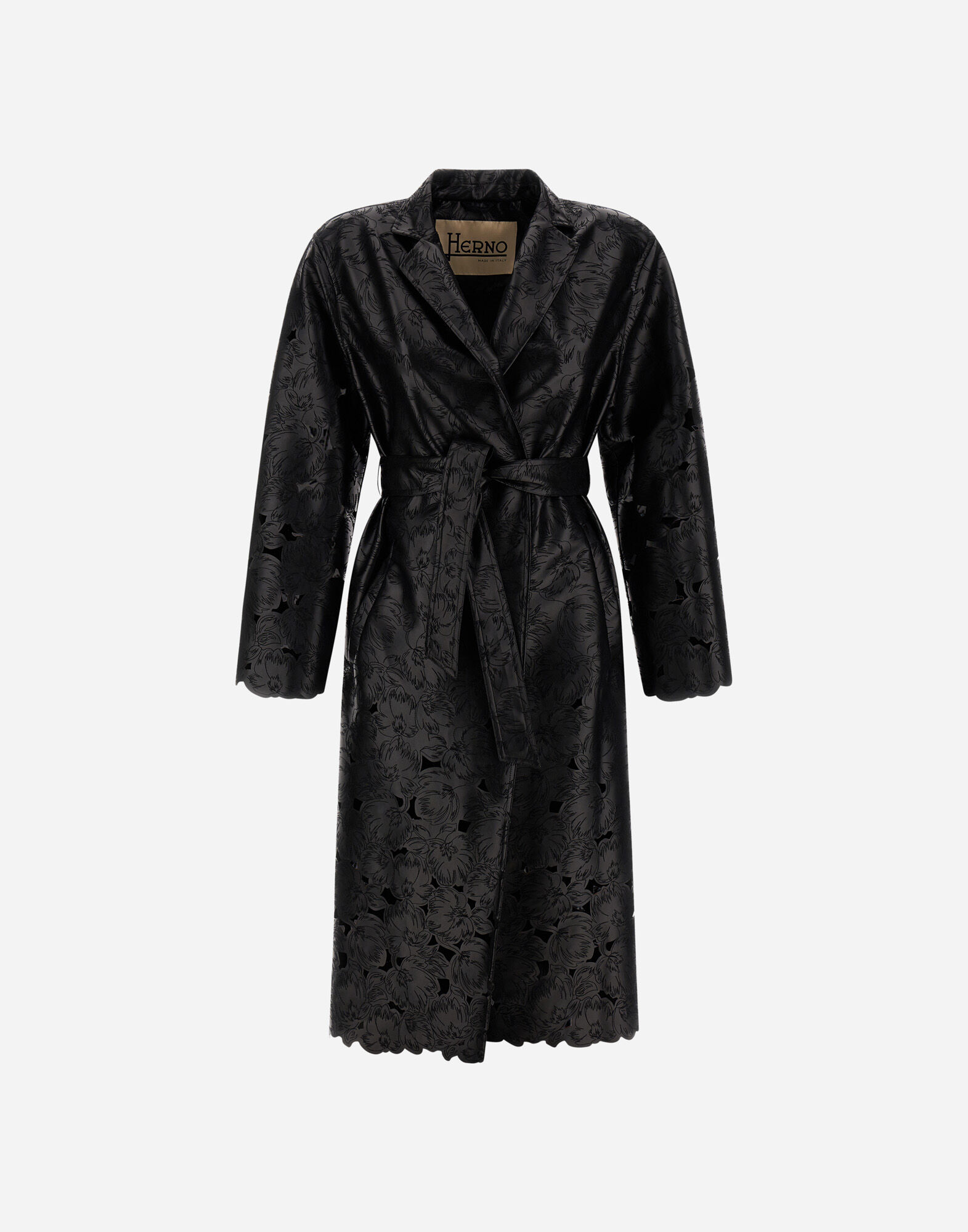 COAT IN ALTERNATIVE NAPPA