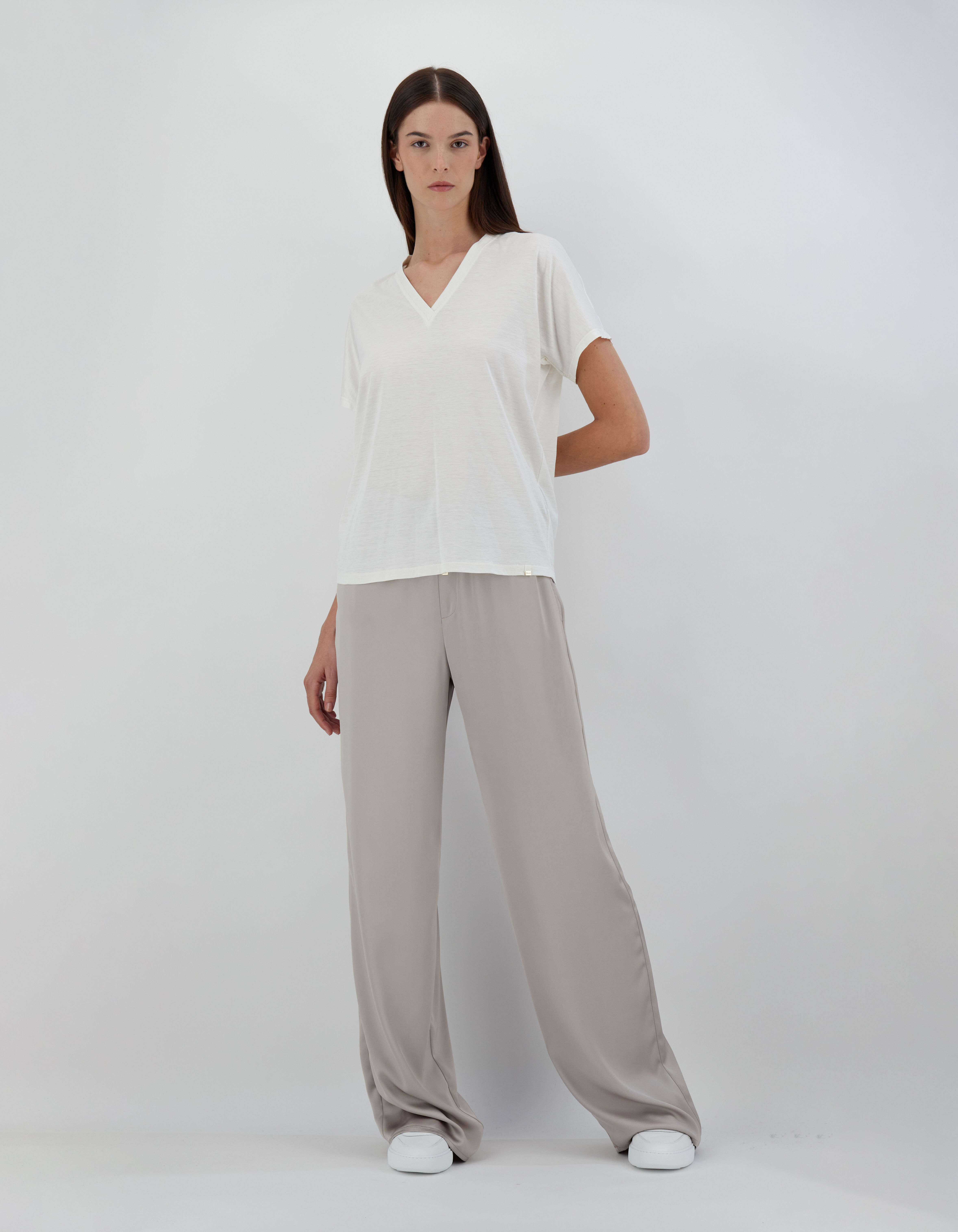 SATIN TROUSERS