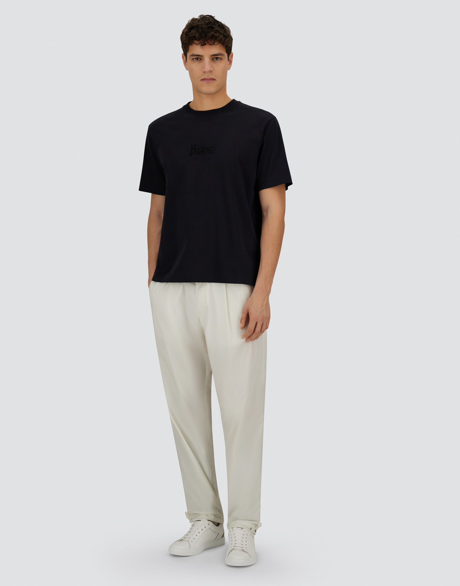 RESORT T-SHIRT IN PURE COTTON JERSEY