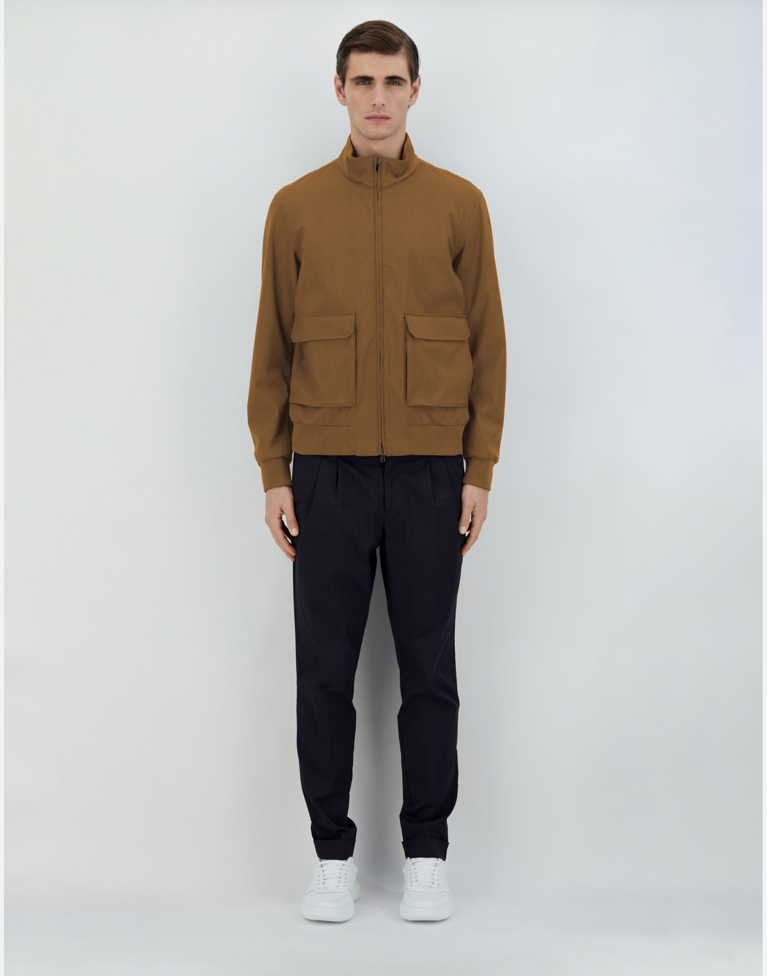 LAYERS WOOL STORM BOMBER JACKET