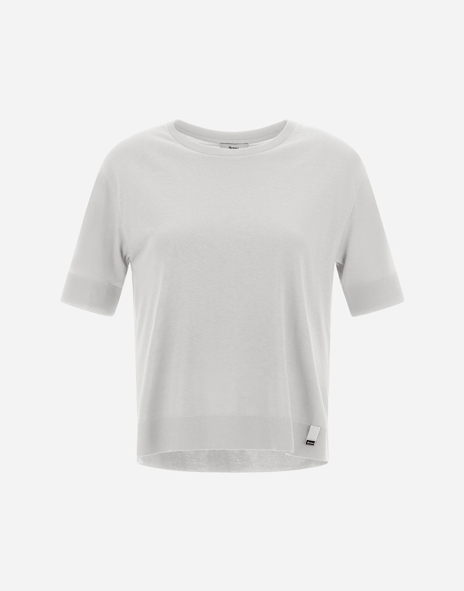T-SHIRT IN GLAM KNIT?EFFECT