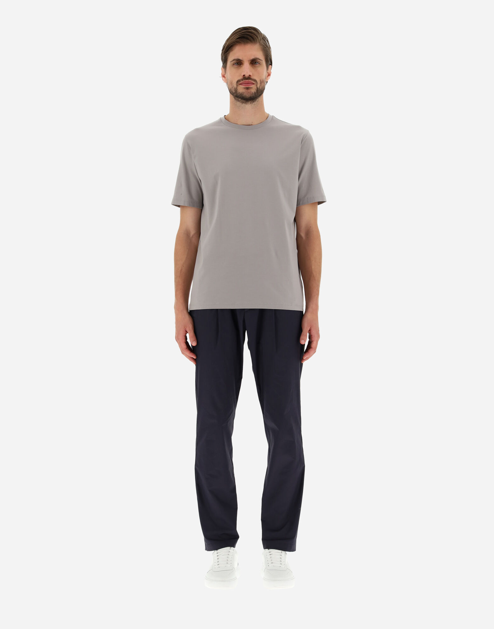 SUPERFINE?COTTON STRETCH T-SHIRT