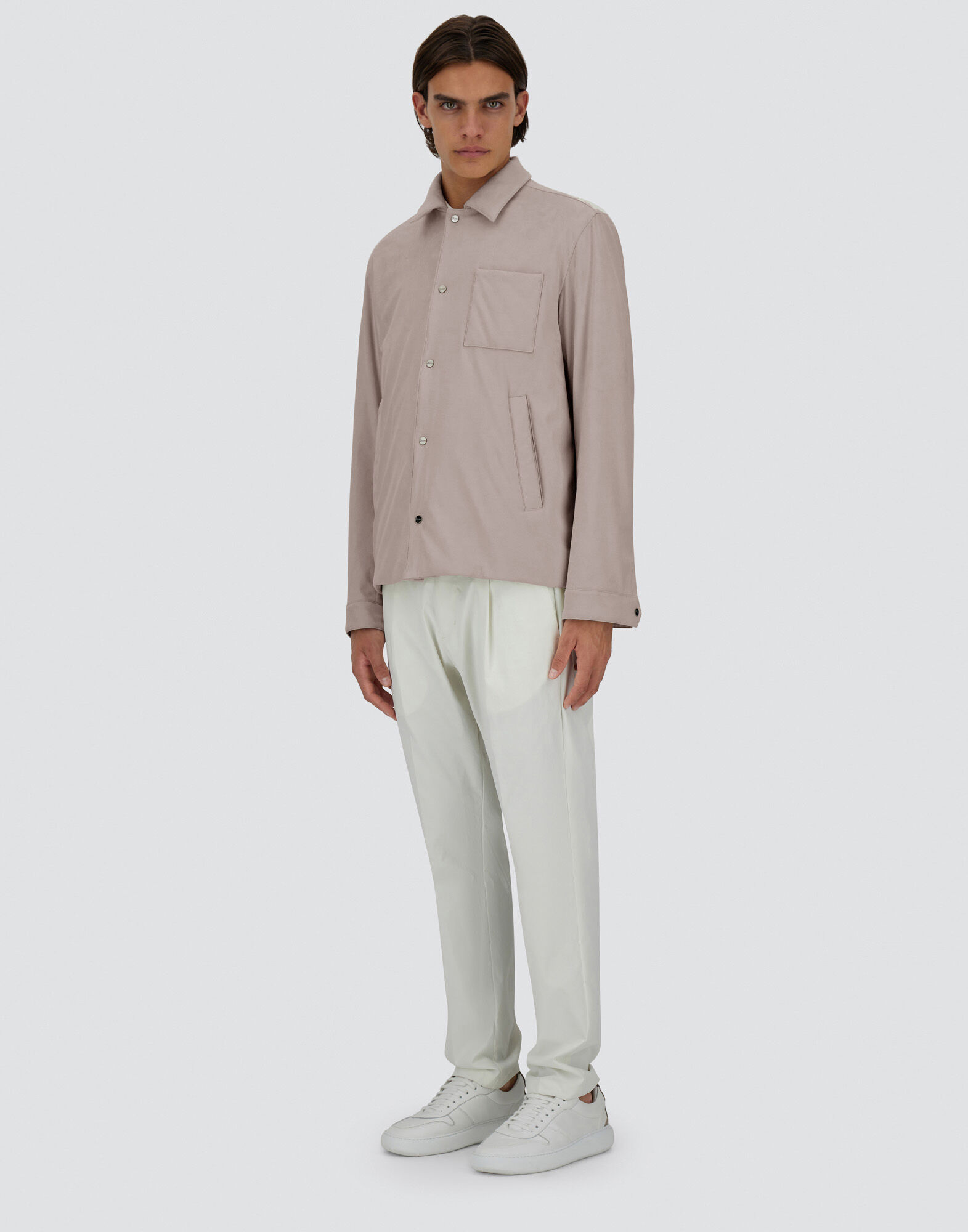 SUEDE EFFECT SHACKET