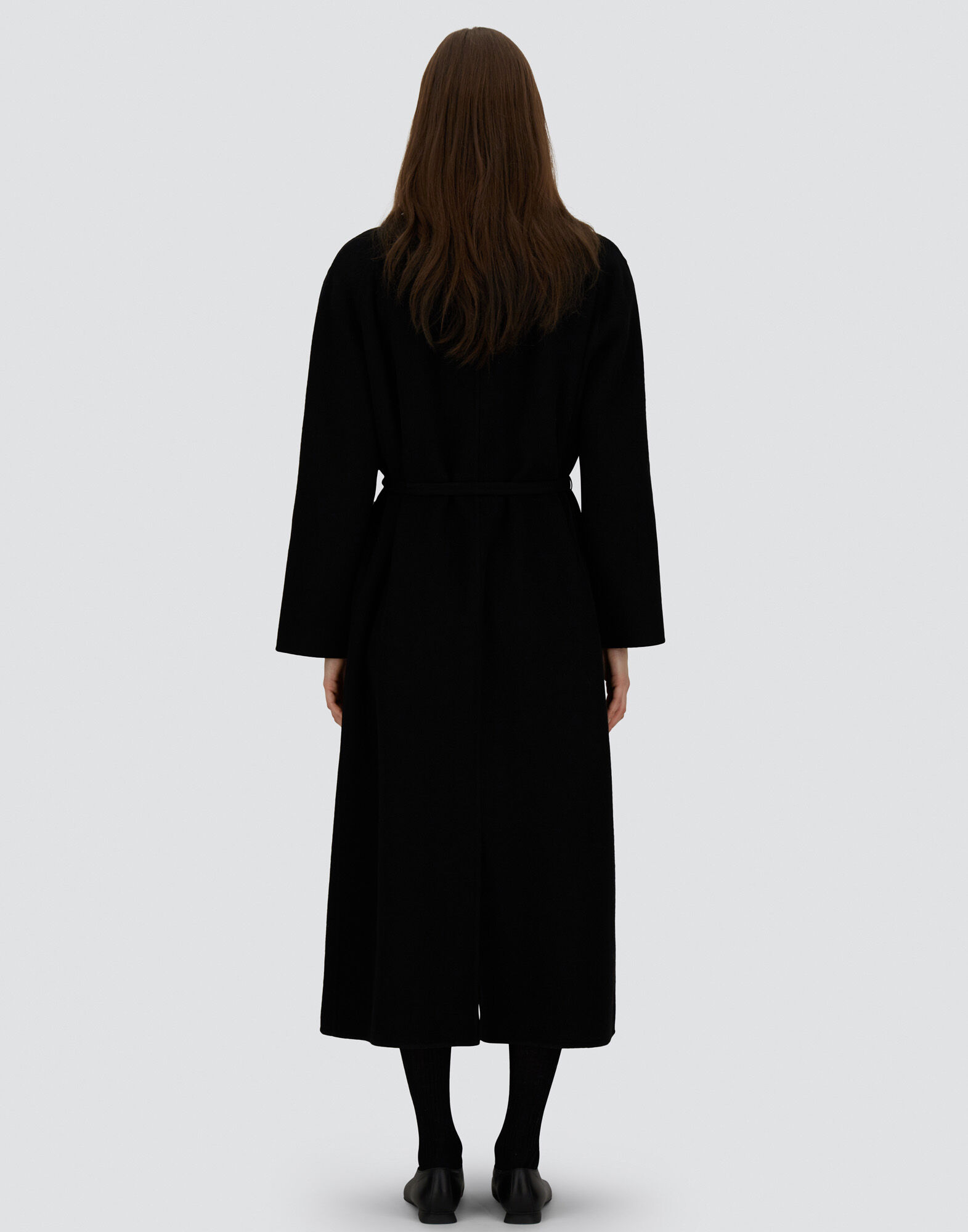 BELTED COAT IN NEW MODERN WOOL