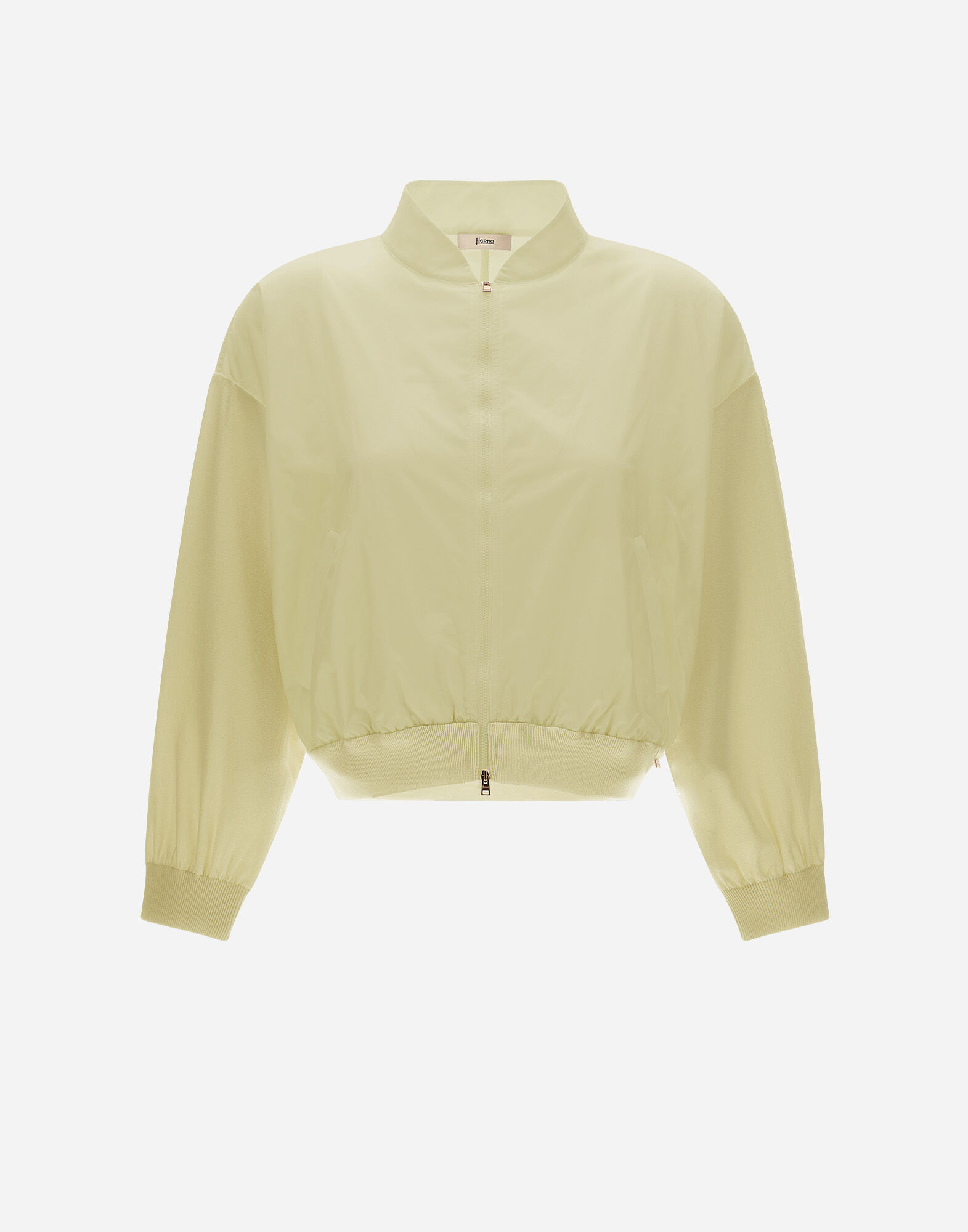 CARDIGAN IN MATT VISCOSE AND NEW TECHNO TAFFETA