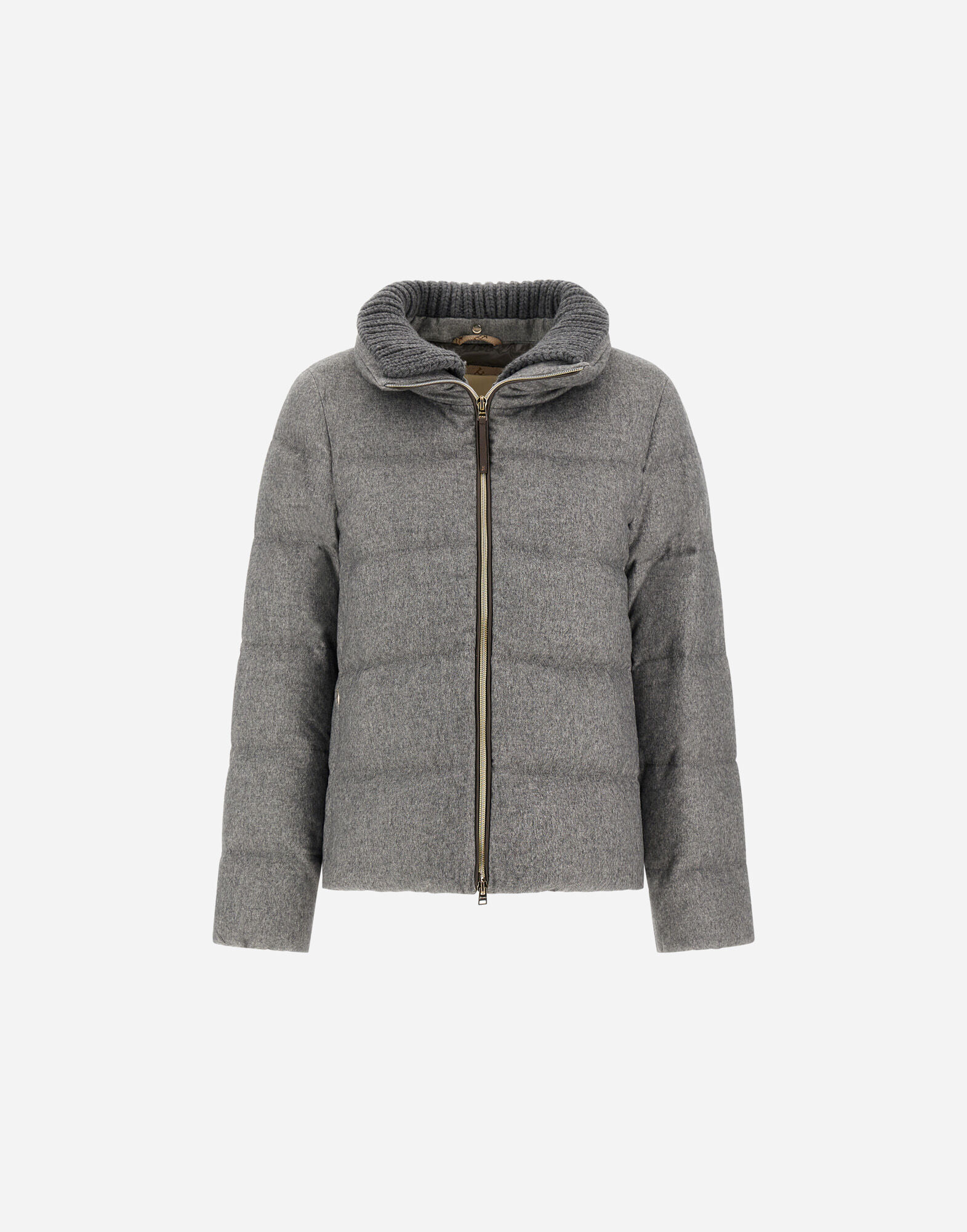 JACKET IN CASHMERE, SILK AND MONOGRAM