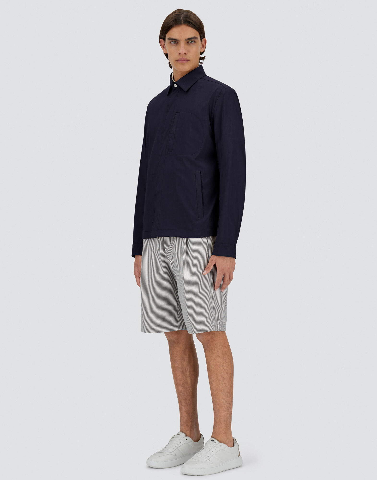 TECH WOVEN SHACKET