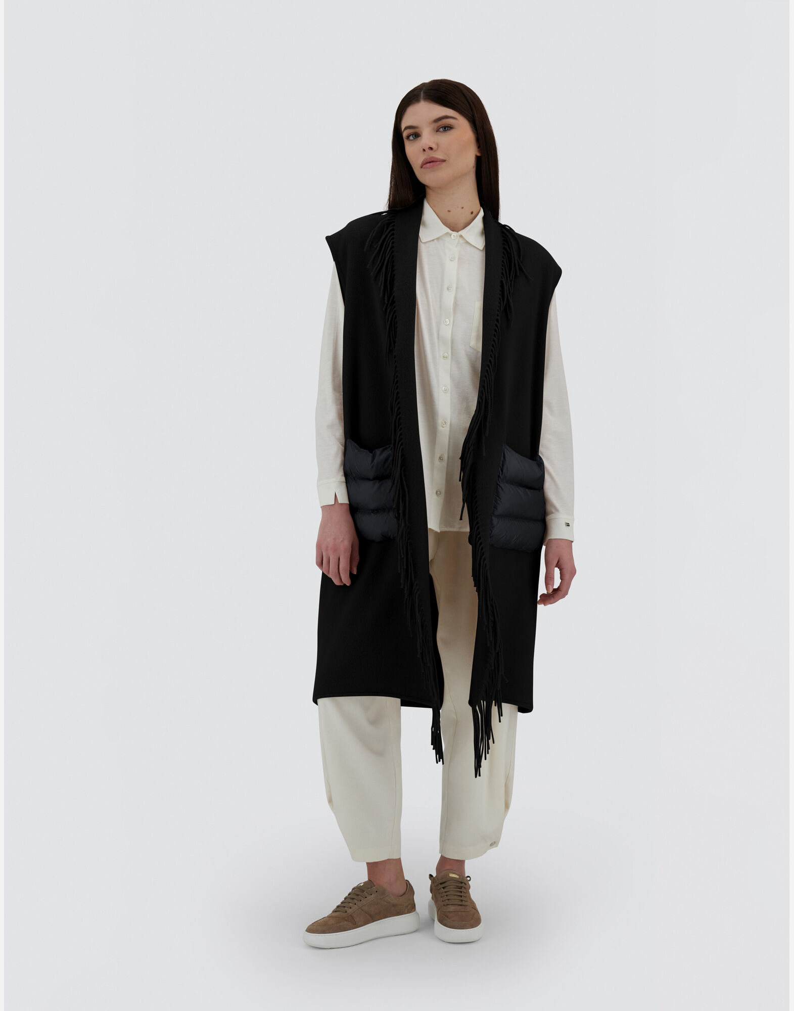 RESORT WAISTCOAT IN WARMY & NYLON ULTRALIGHT