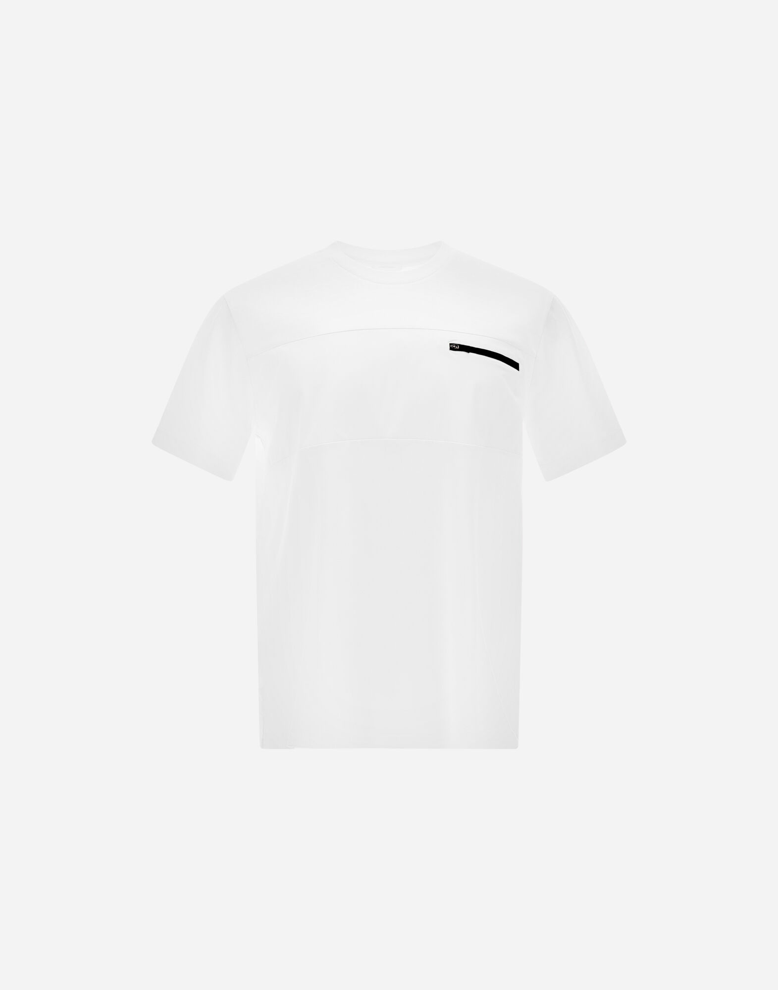 COMPACT JERSEY AND NYLON MAESTRO SWEATSHIRT