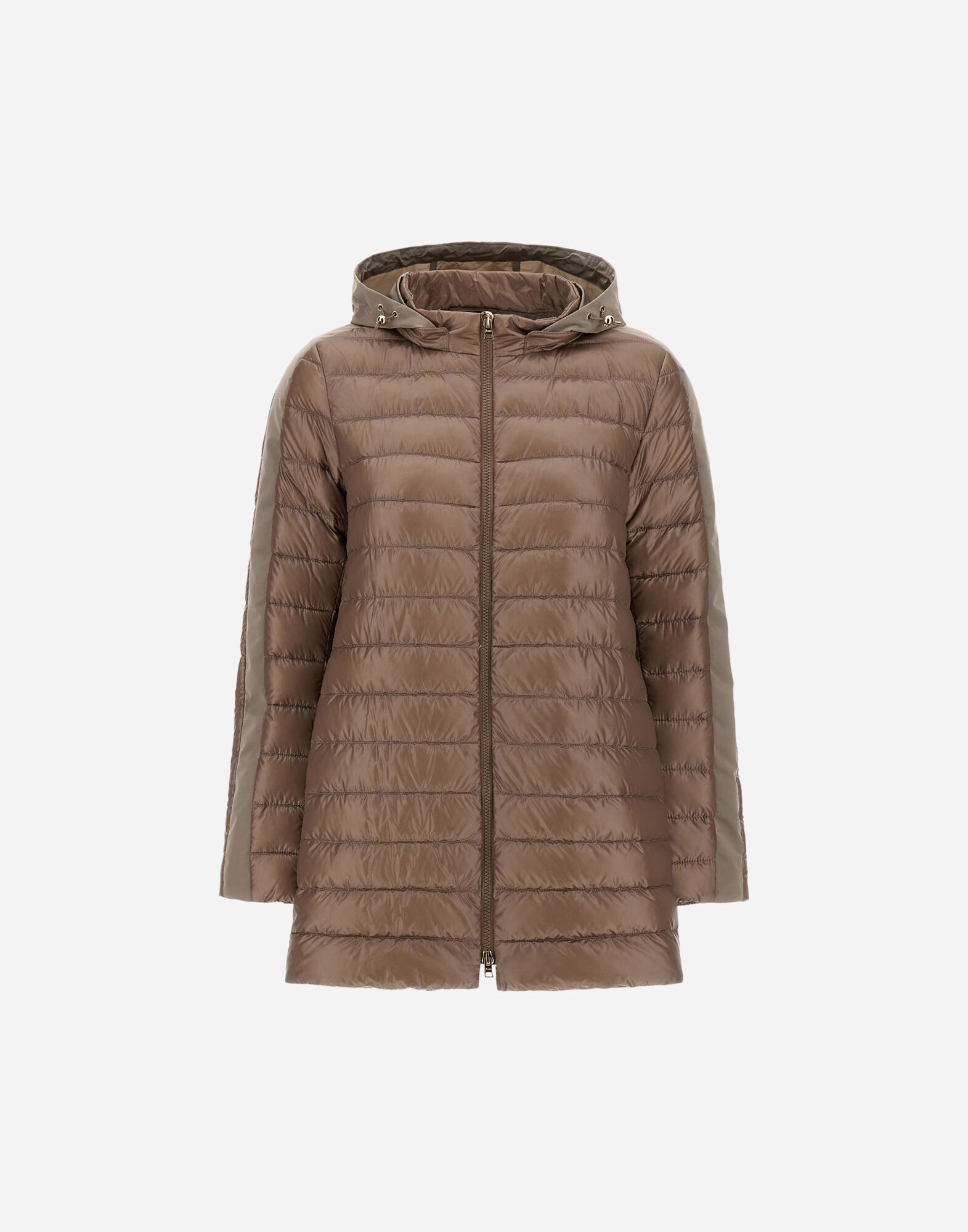 A-SHAPE JACKET IN NYLON ULTRALIGHT AND TECHNO TAFFETA