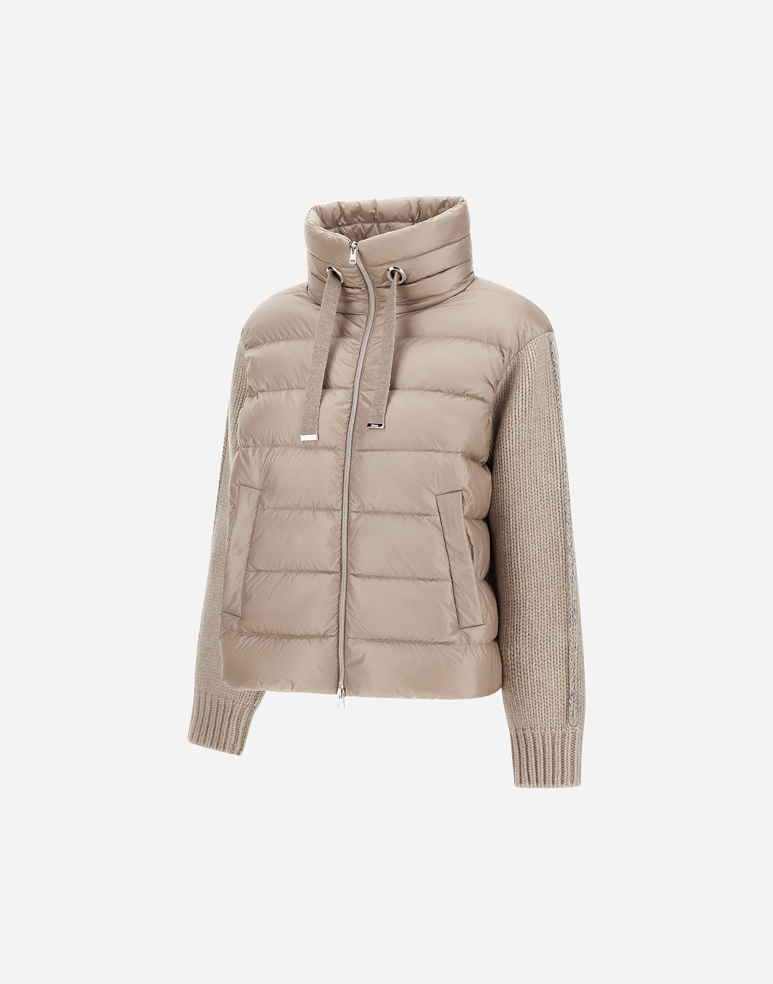RESORT JACKET IN NYLON ULTRALIGHT & KNIT