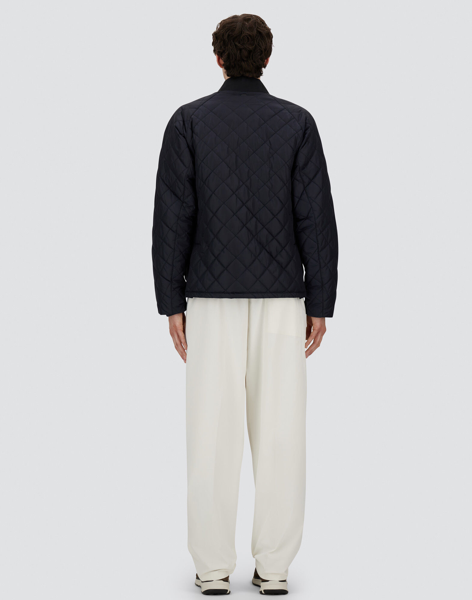 JACKET IN NYLON CHAMONIX AND WAXED TECH COTTON