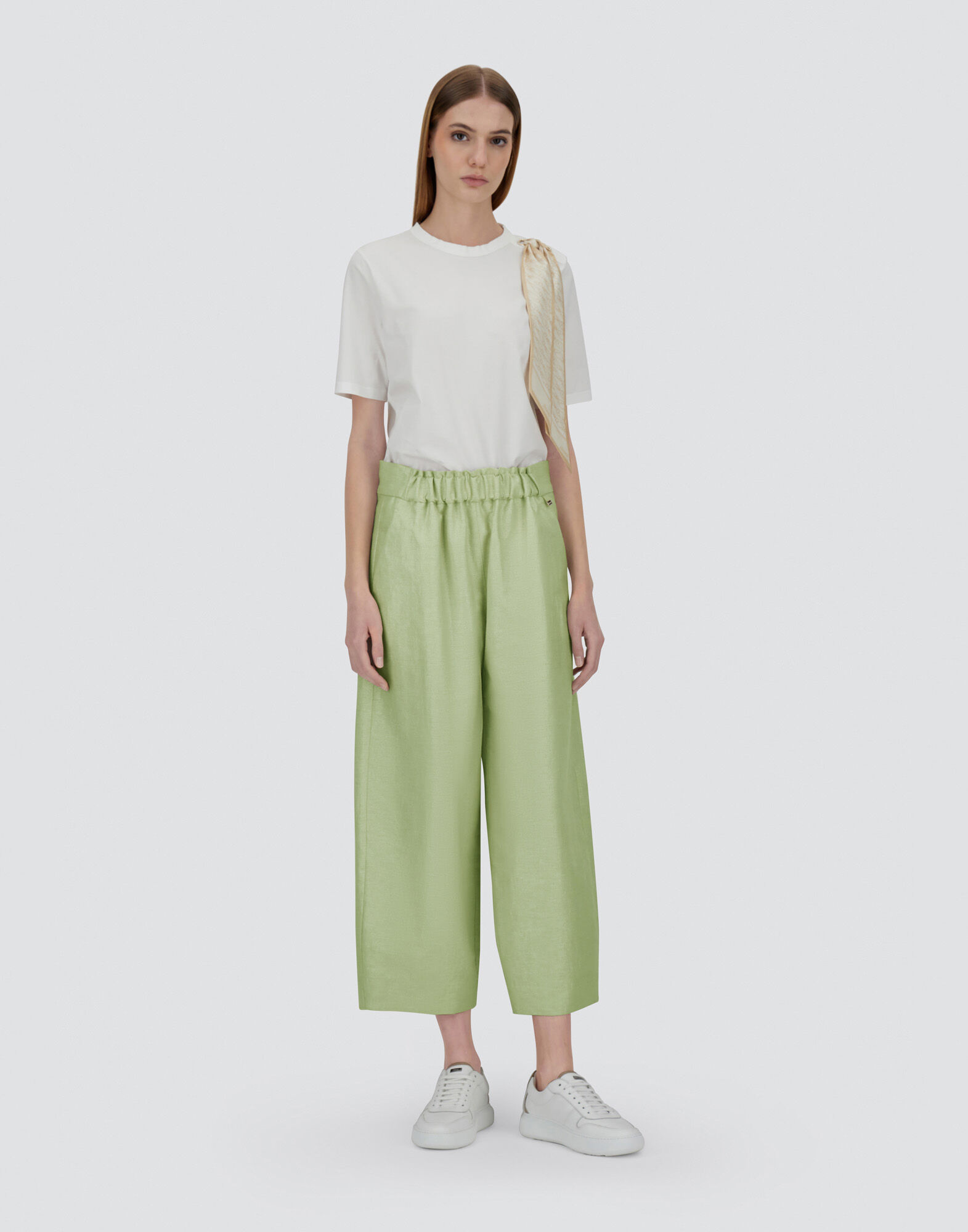 BRIGHT LINEN TROUSERS
