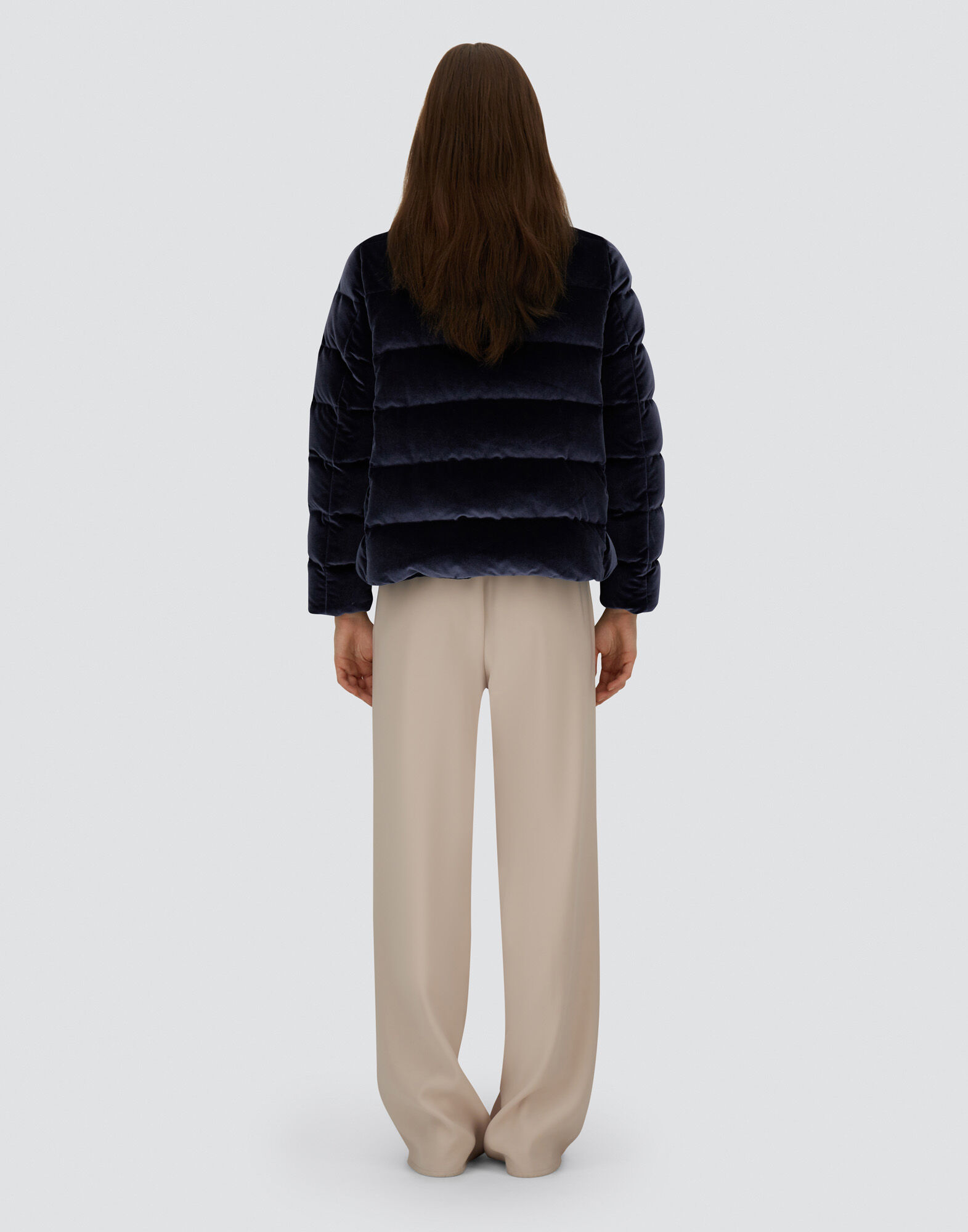 JACKET IN SMOOTH VELVET