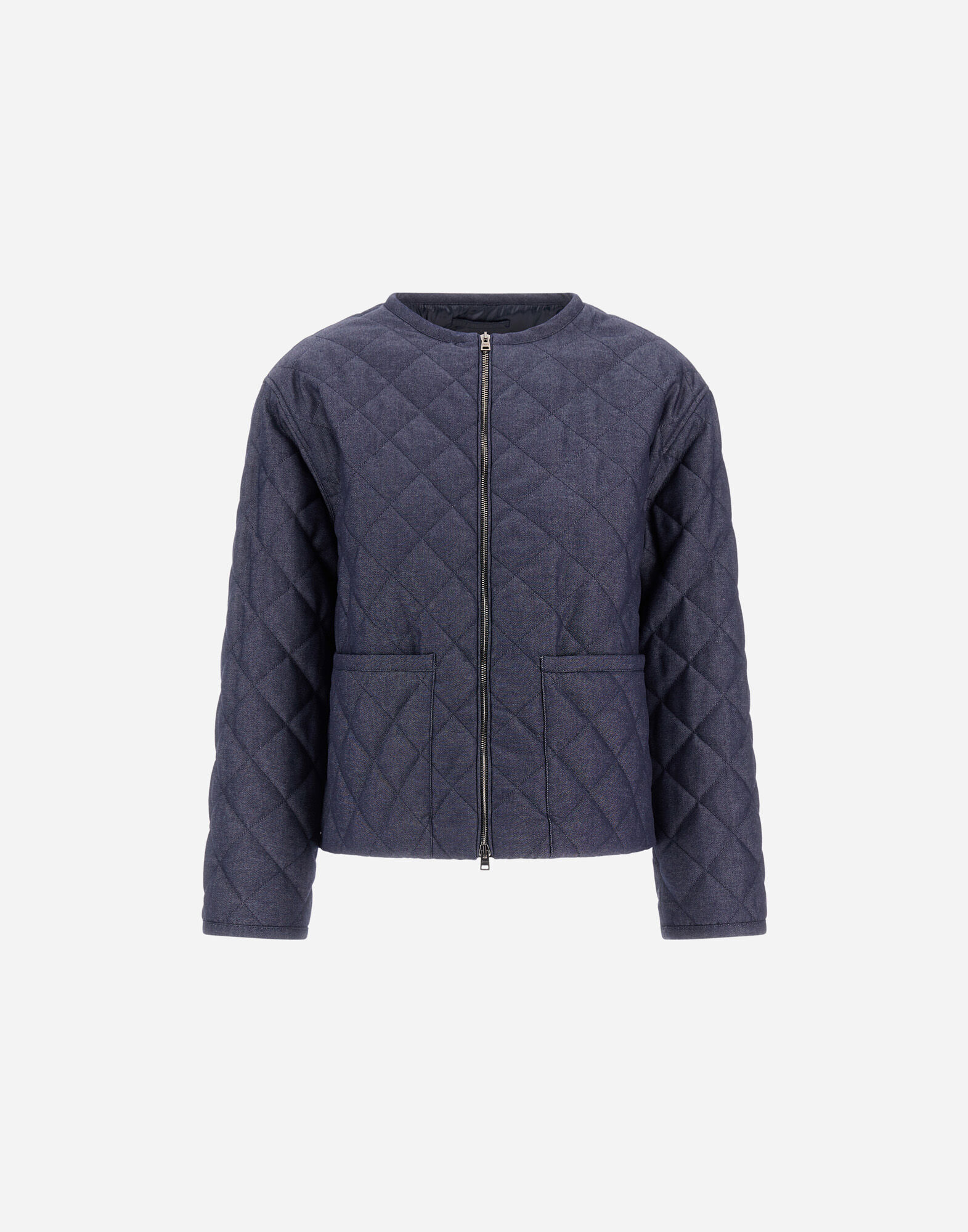 DENIM-EFFECT COTTON JACKET