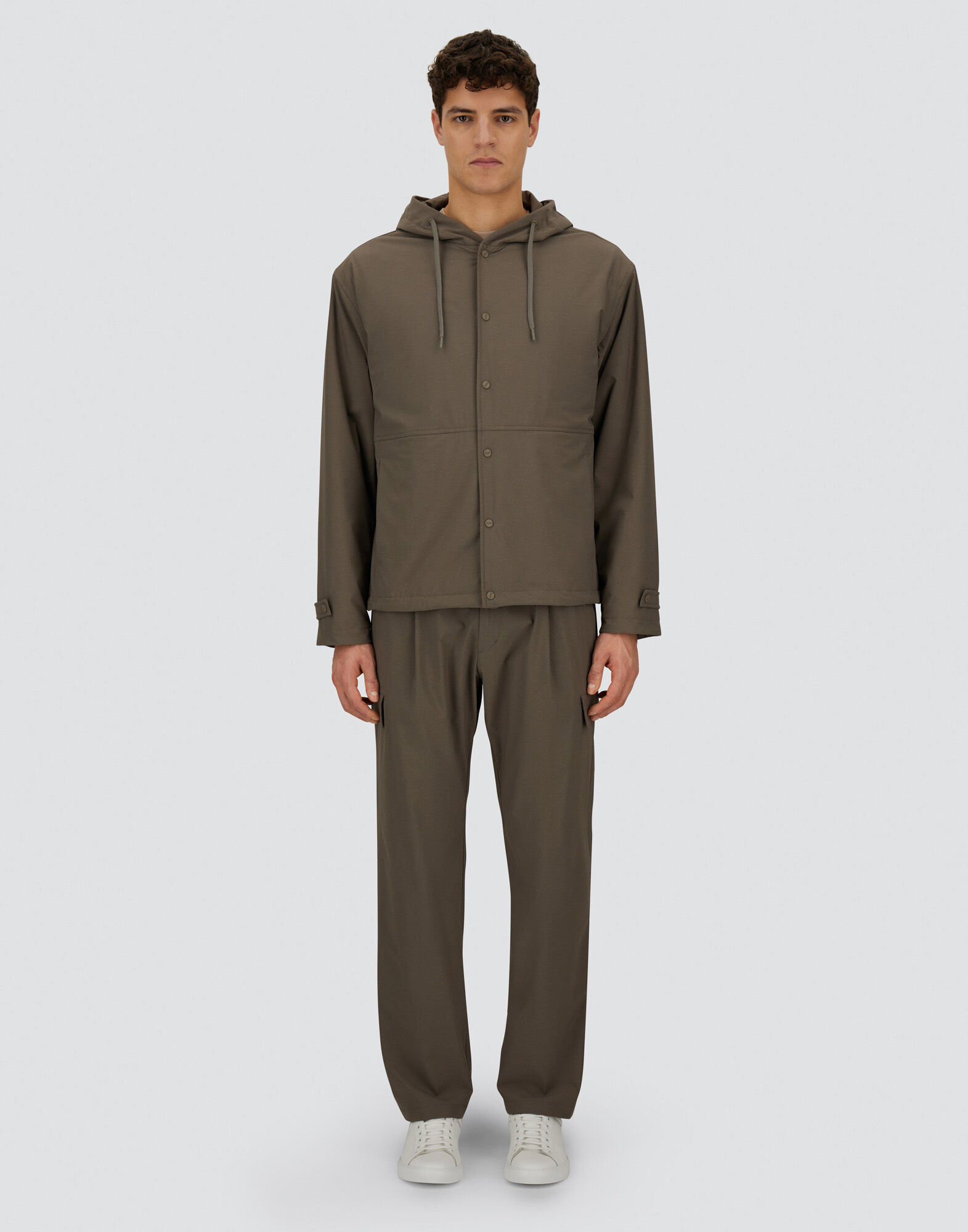 RESORT JACKET IN NYLON COMFORT STRETCH