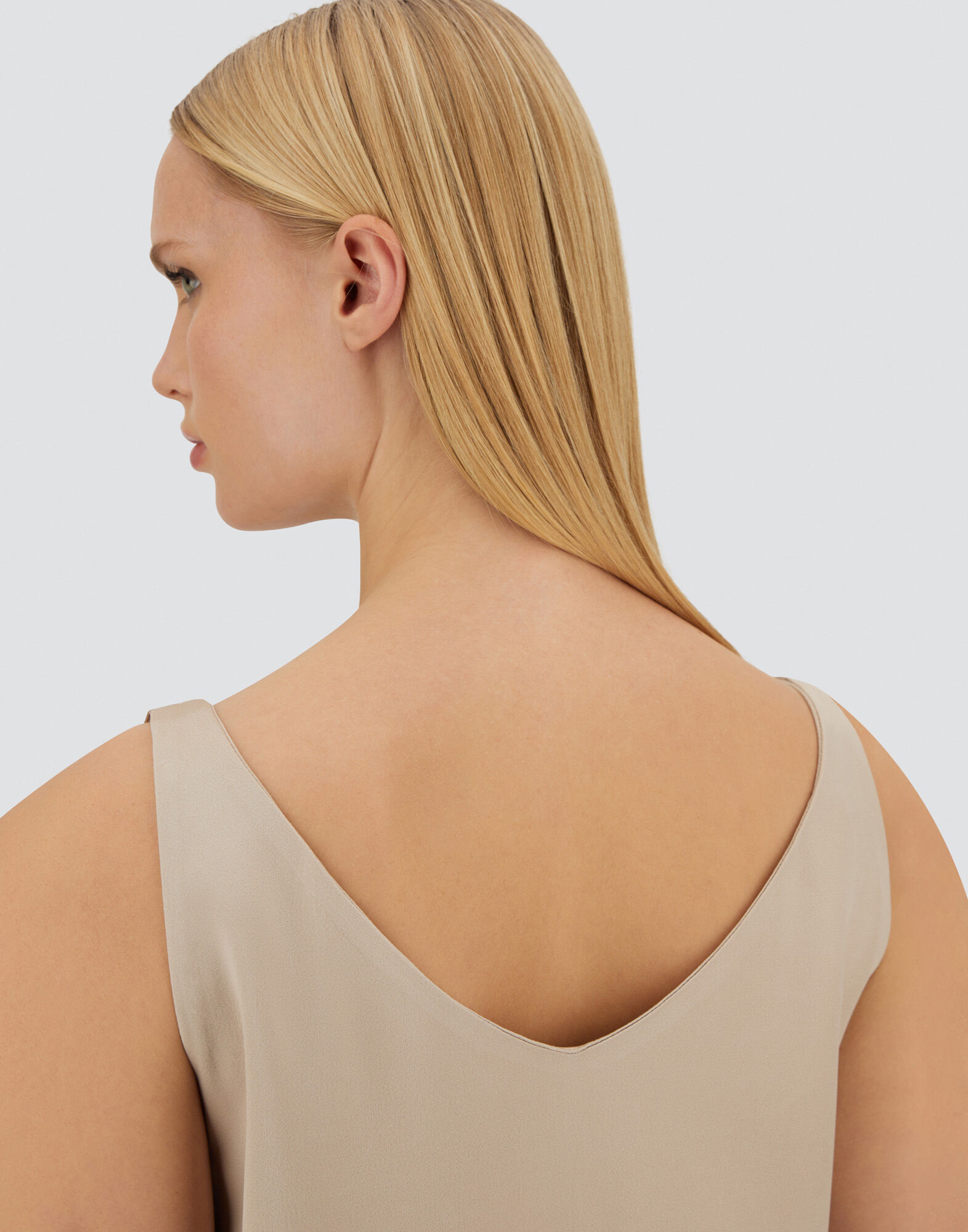 RESORT TOP IN ENVERS SATIN