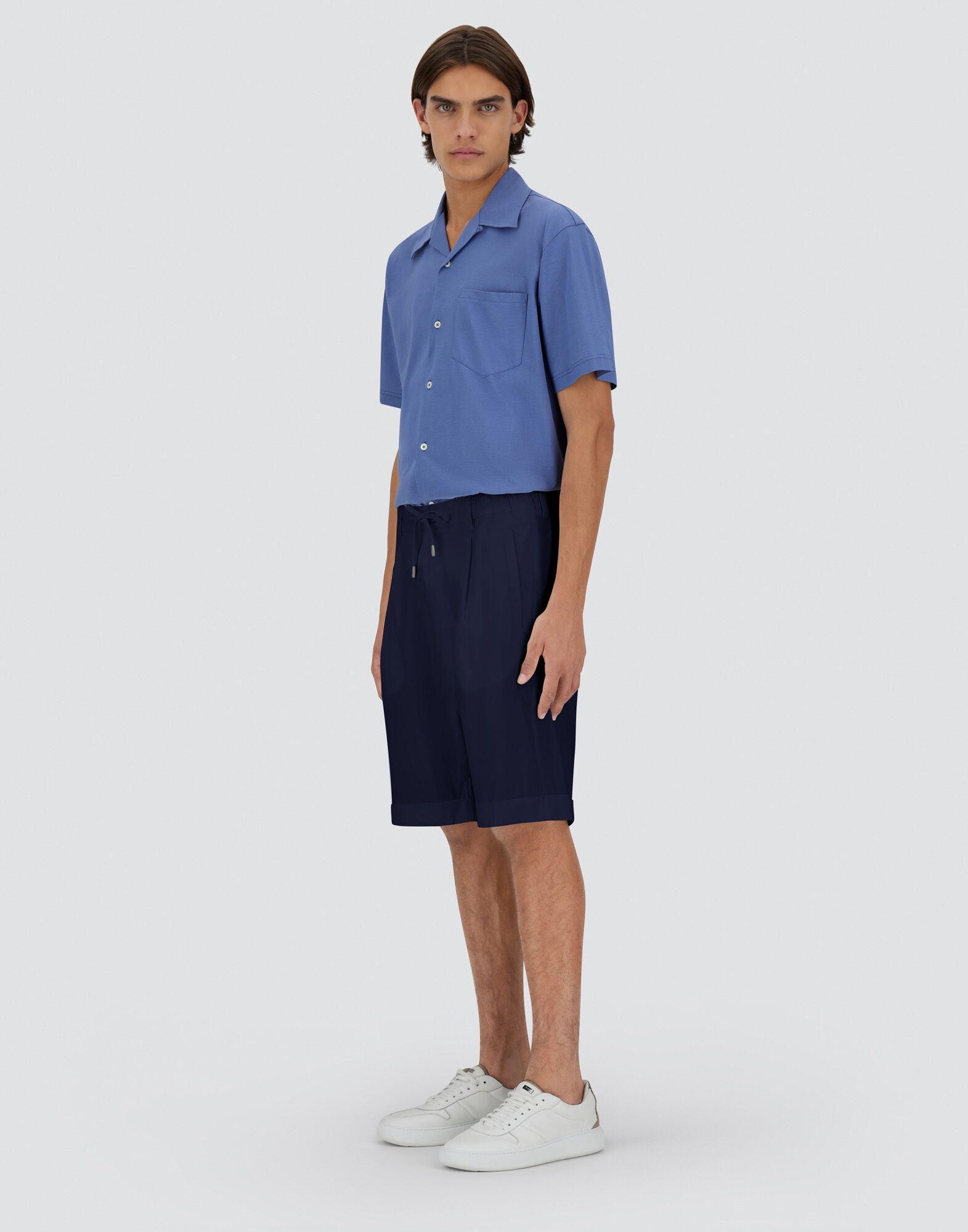 LIGHT COTTON STRETCH SHORTS