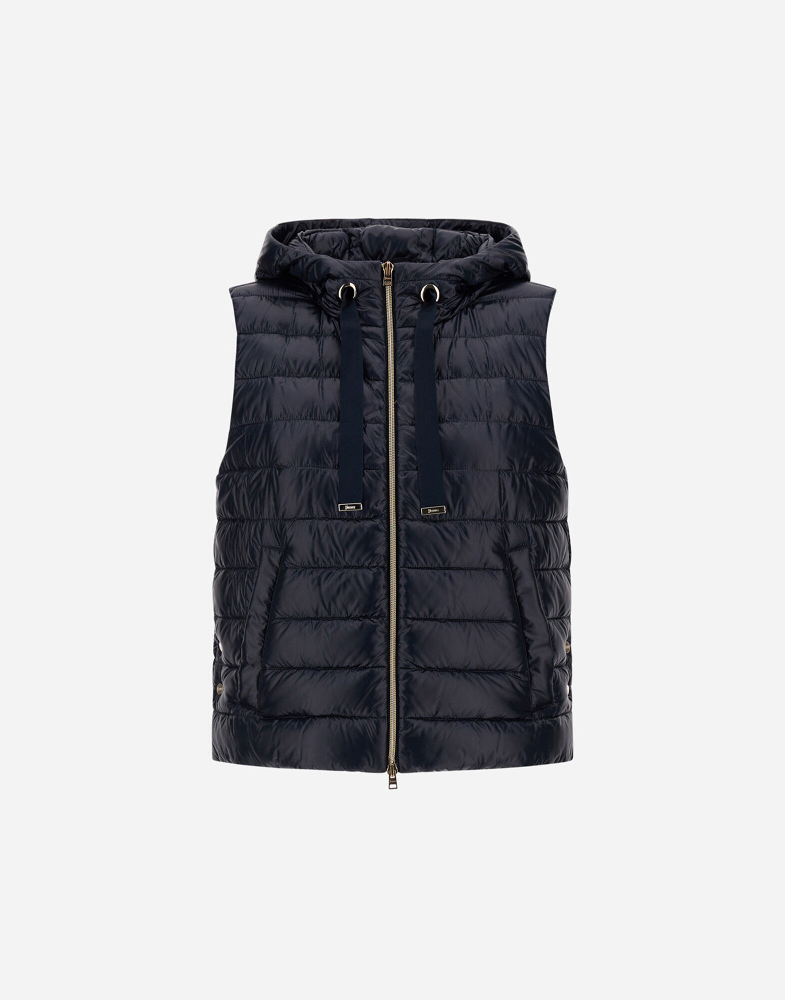VEST IN NYLON ULTRALIGHT AND MONOGRAM LUREX