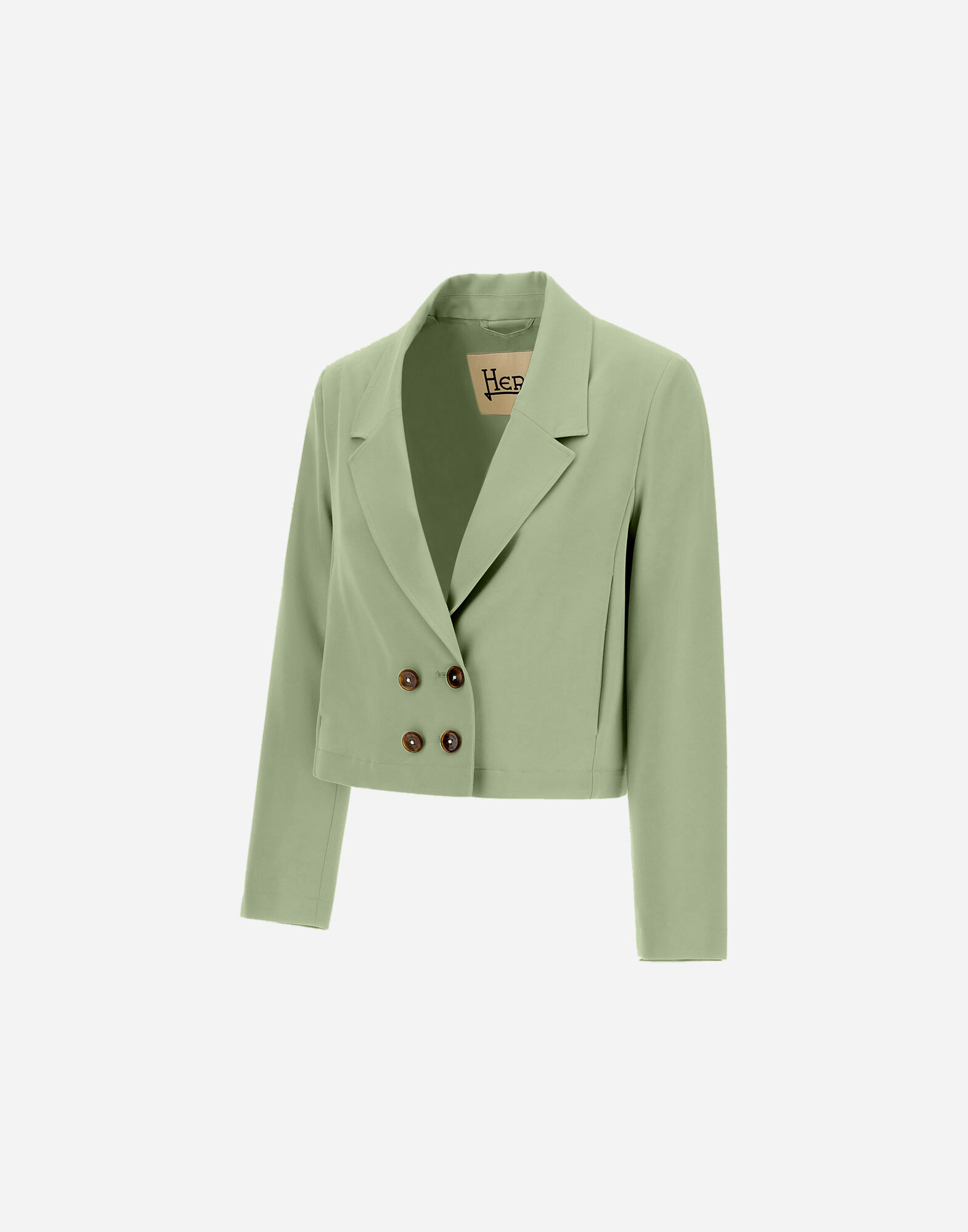 VISCOSE-EFFECT BLAZER