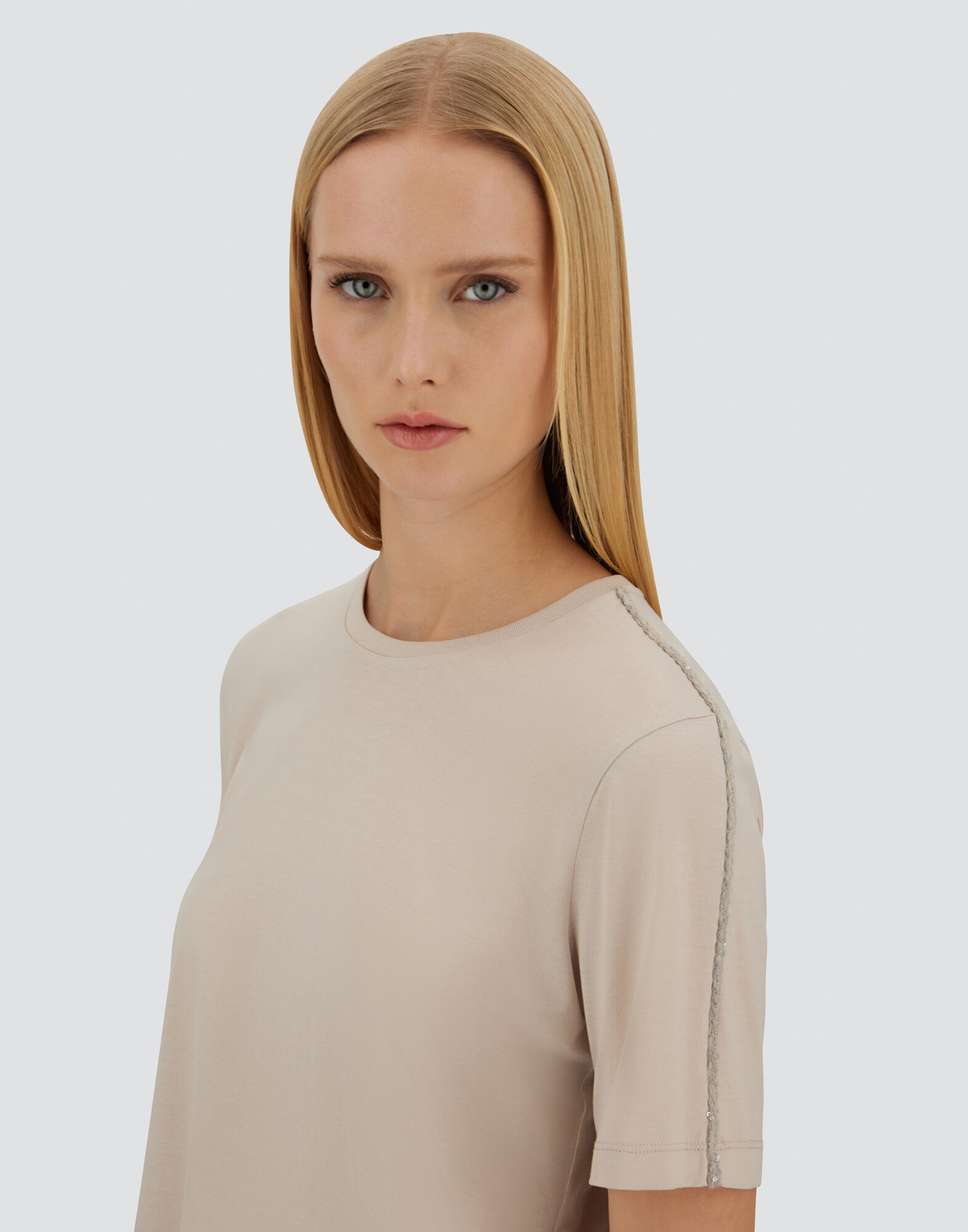 RESORT T-SHIRT IN MERCERISED COTTON JERSEY