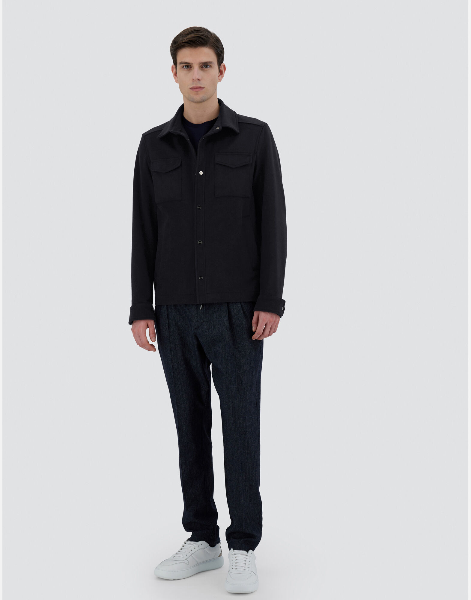 SHIRT IN NEW WOOL CASHMERE