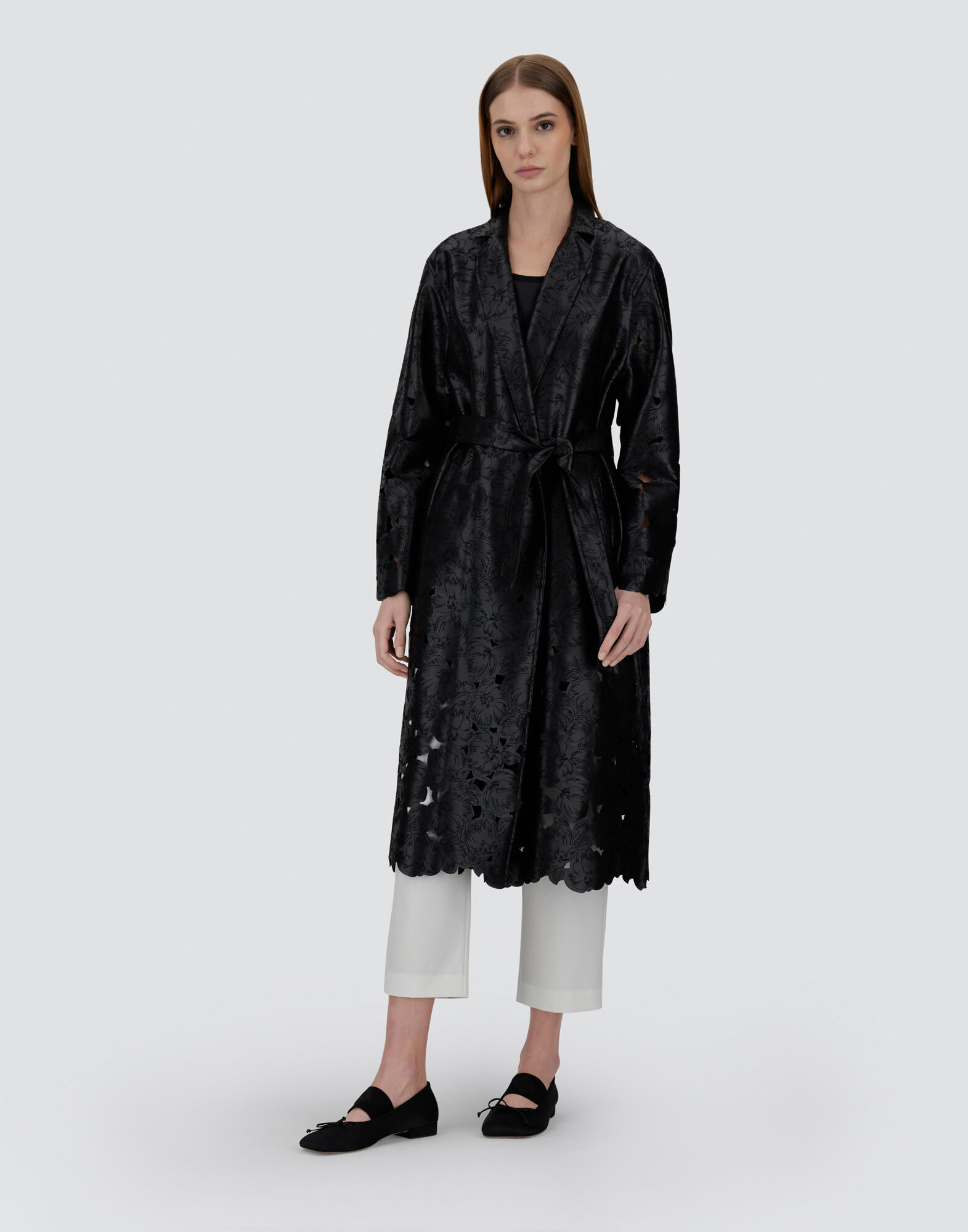 COAT IN ALTERNATIVE NAPPA