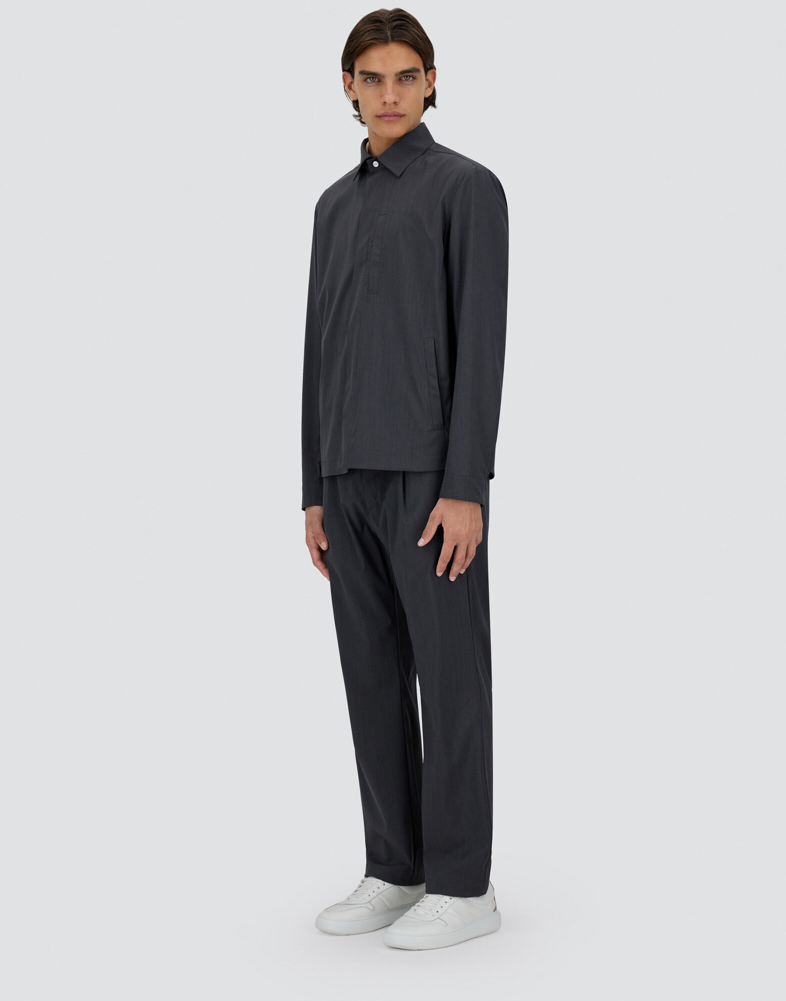TECH WOVEN SHACKET
