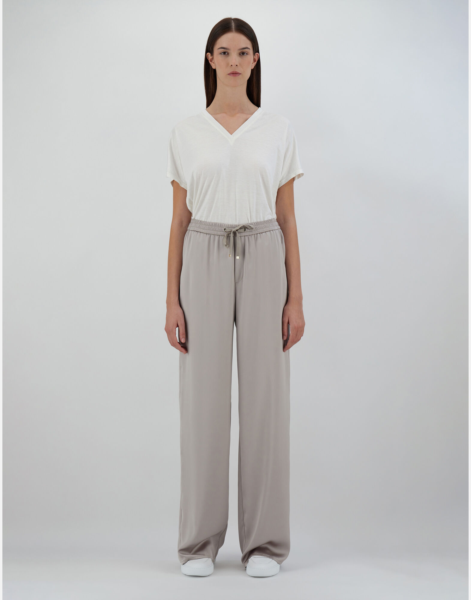 SATIN TROUSERS