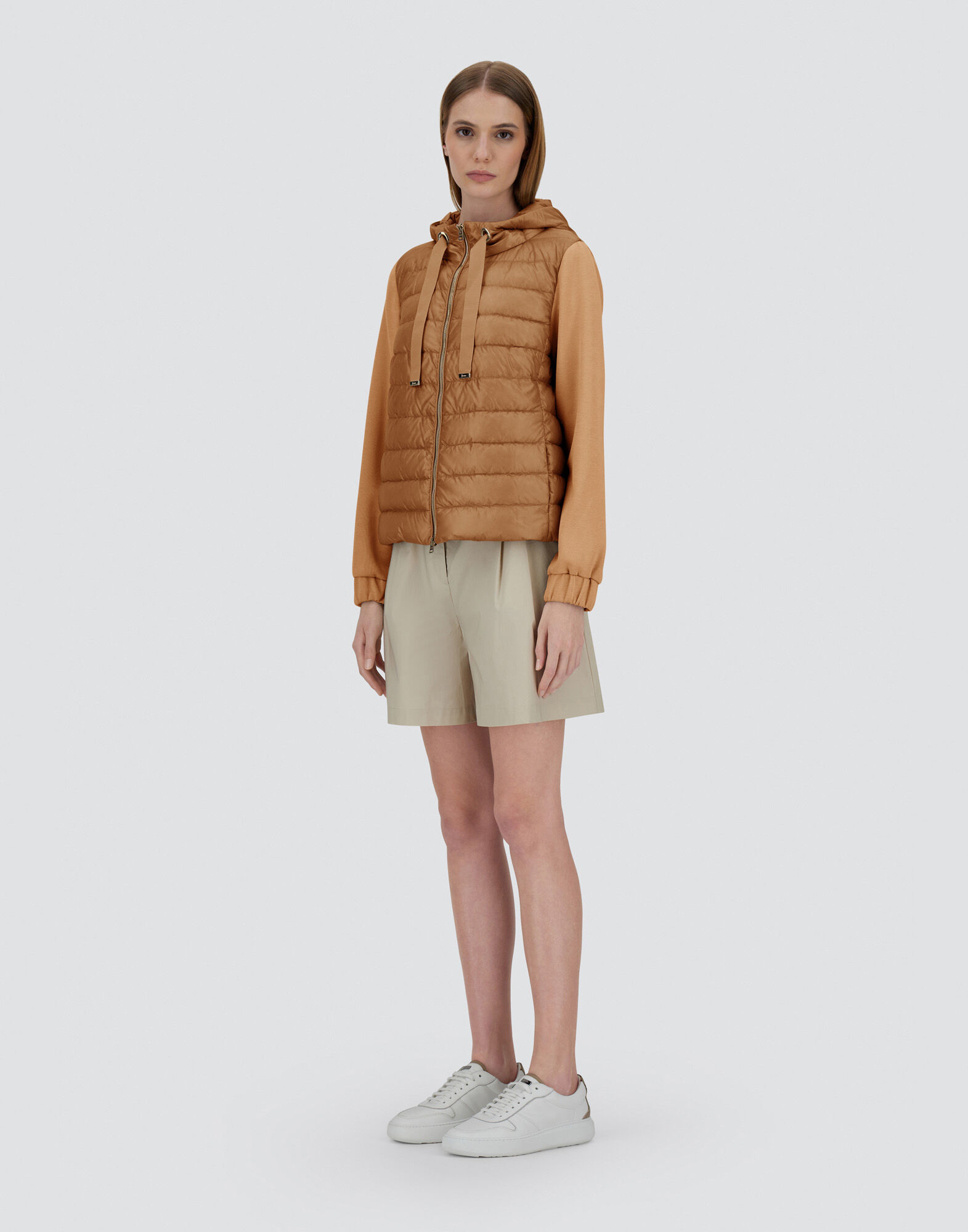 JACKET IN YOGA AND NYLON ULTRALIGHT