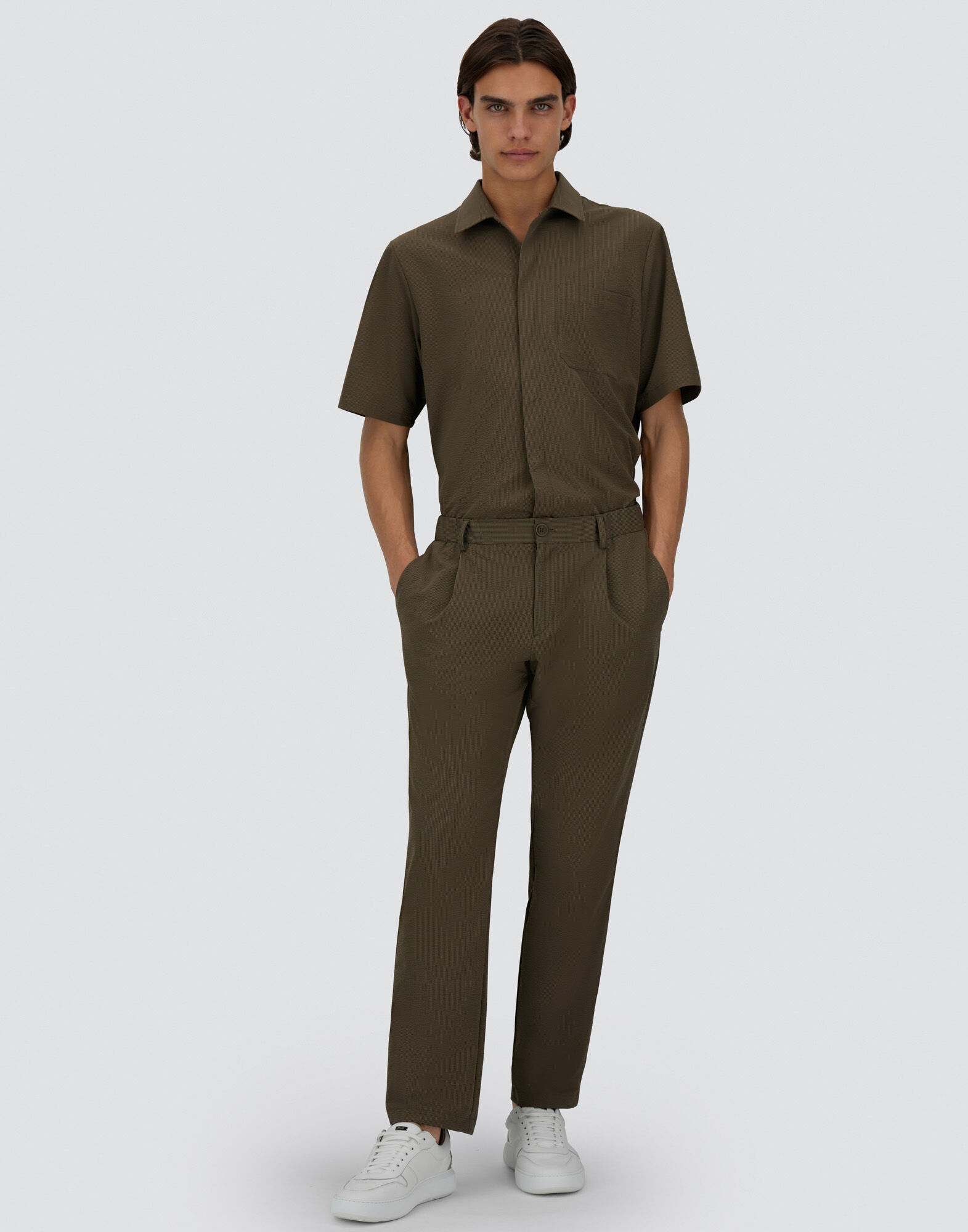 SEER-CREASE TROUSERS