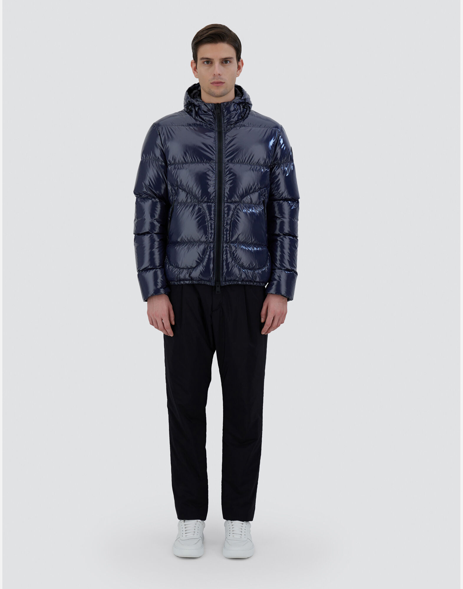 BOMBER JACKET IN GLOSS
