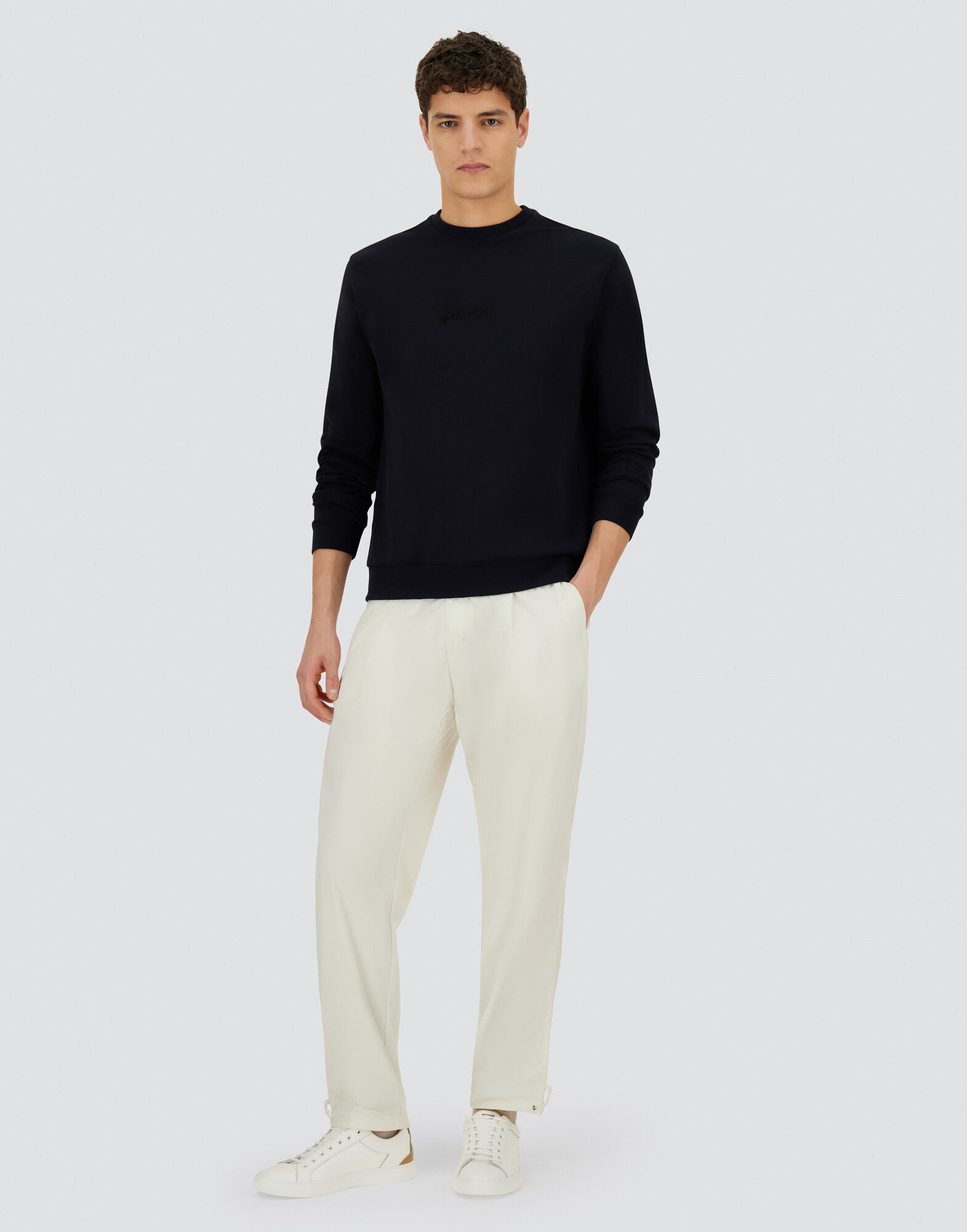 RESORT SWEATSHIRT IN COTTON FLEECE