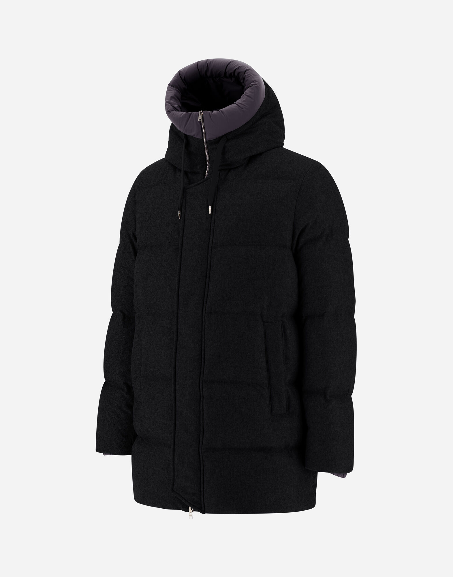 JACKET IN CASHMERE, SILK AND ECOAGE