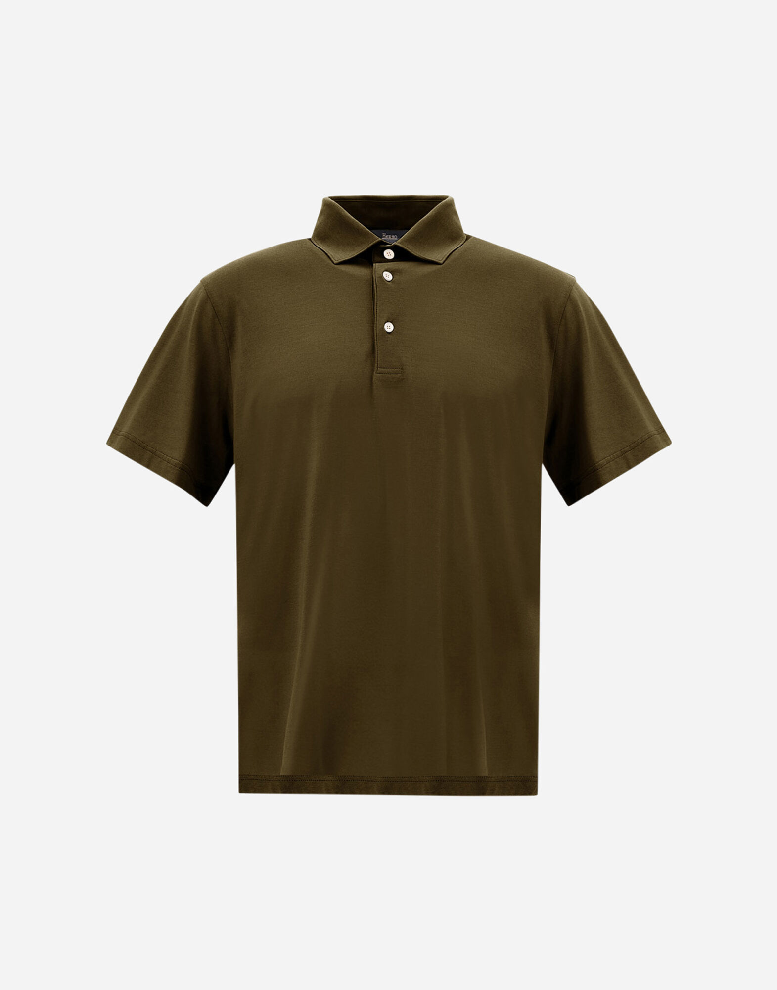 JERSEY CREPE POLO SHIRT
