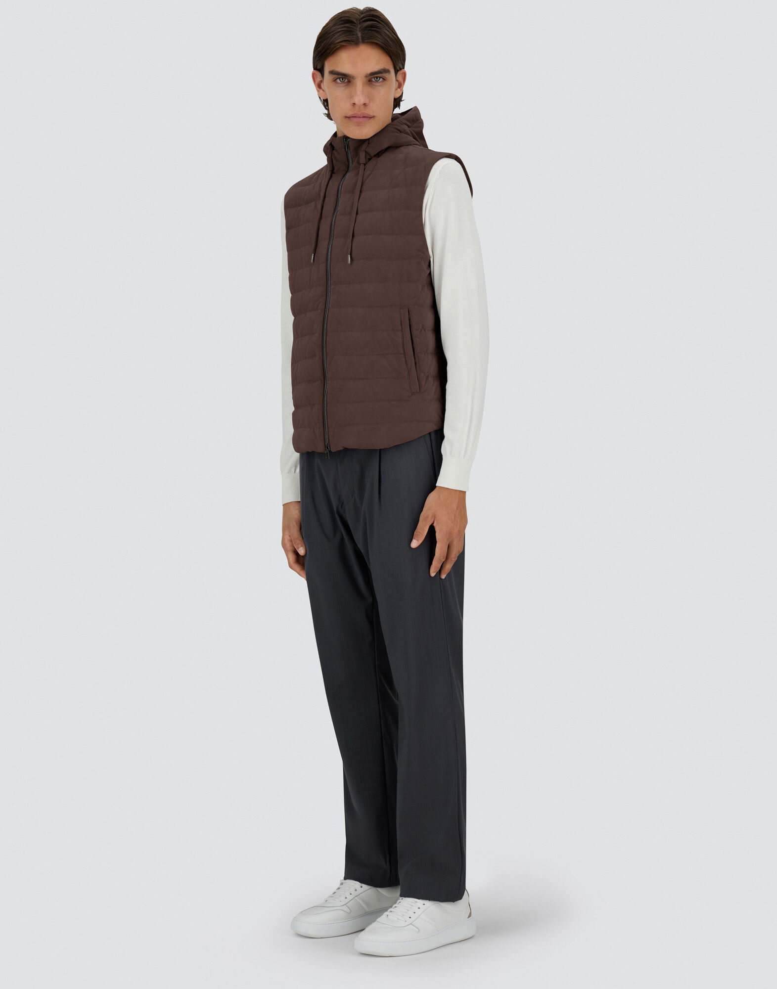 SUEDE EFFECT VEST