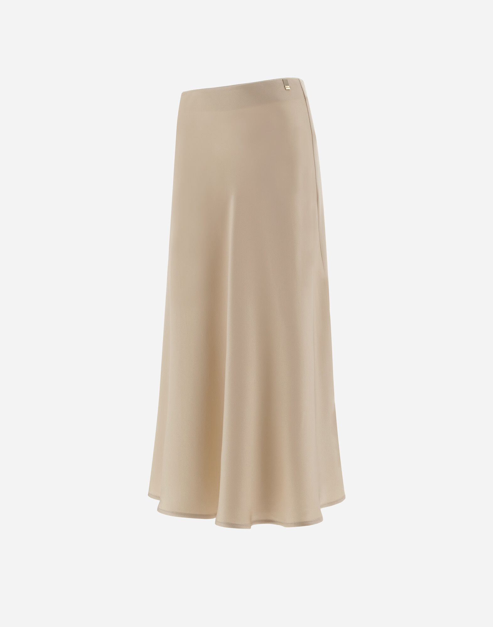 RESORT SKIRT IN ENVERS SATIN
