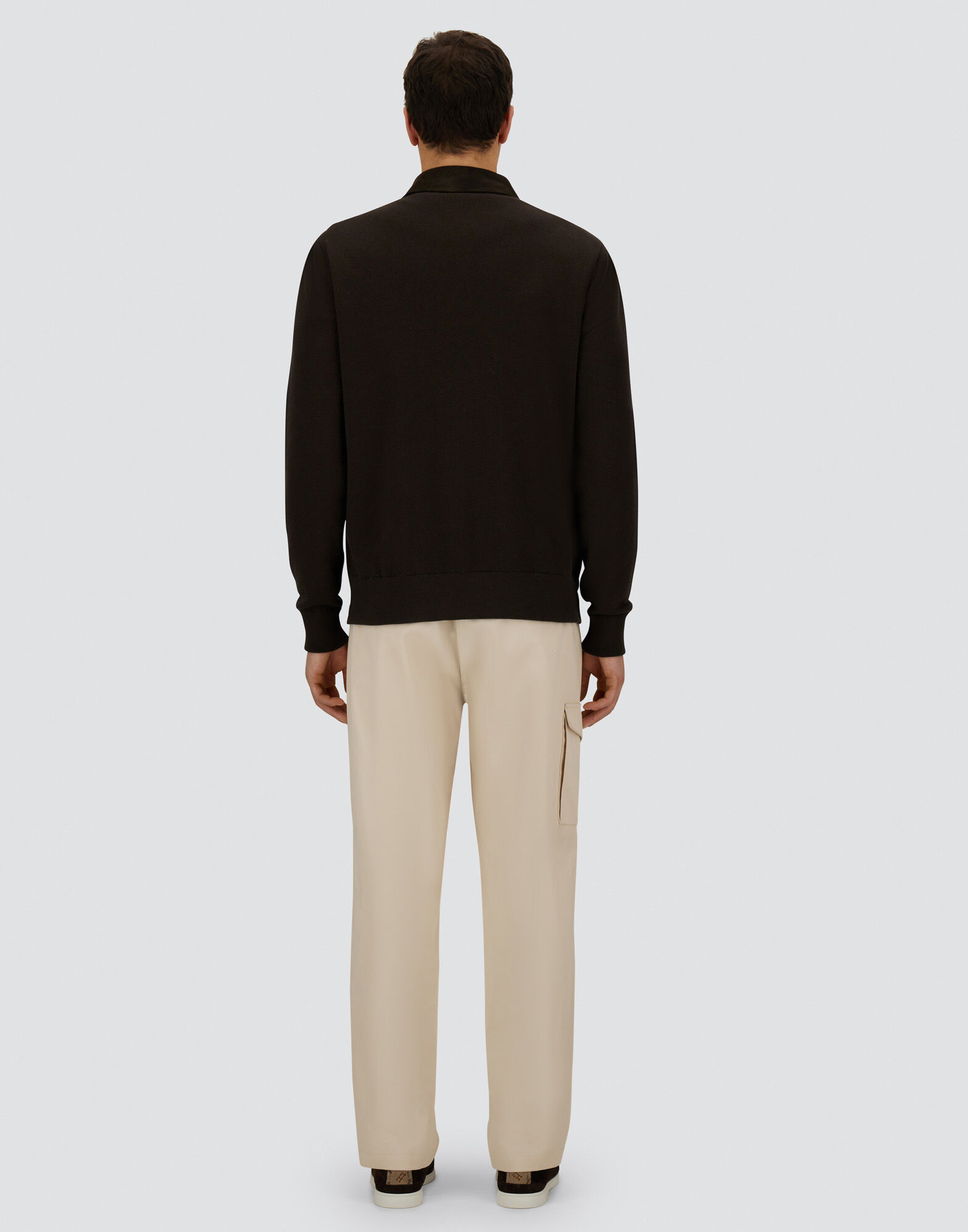 RESORT SHACKET IN COTTON CASHMERE KNIT