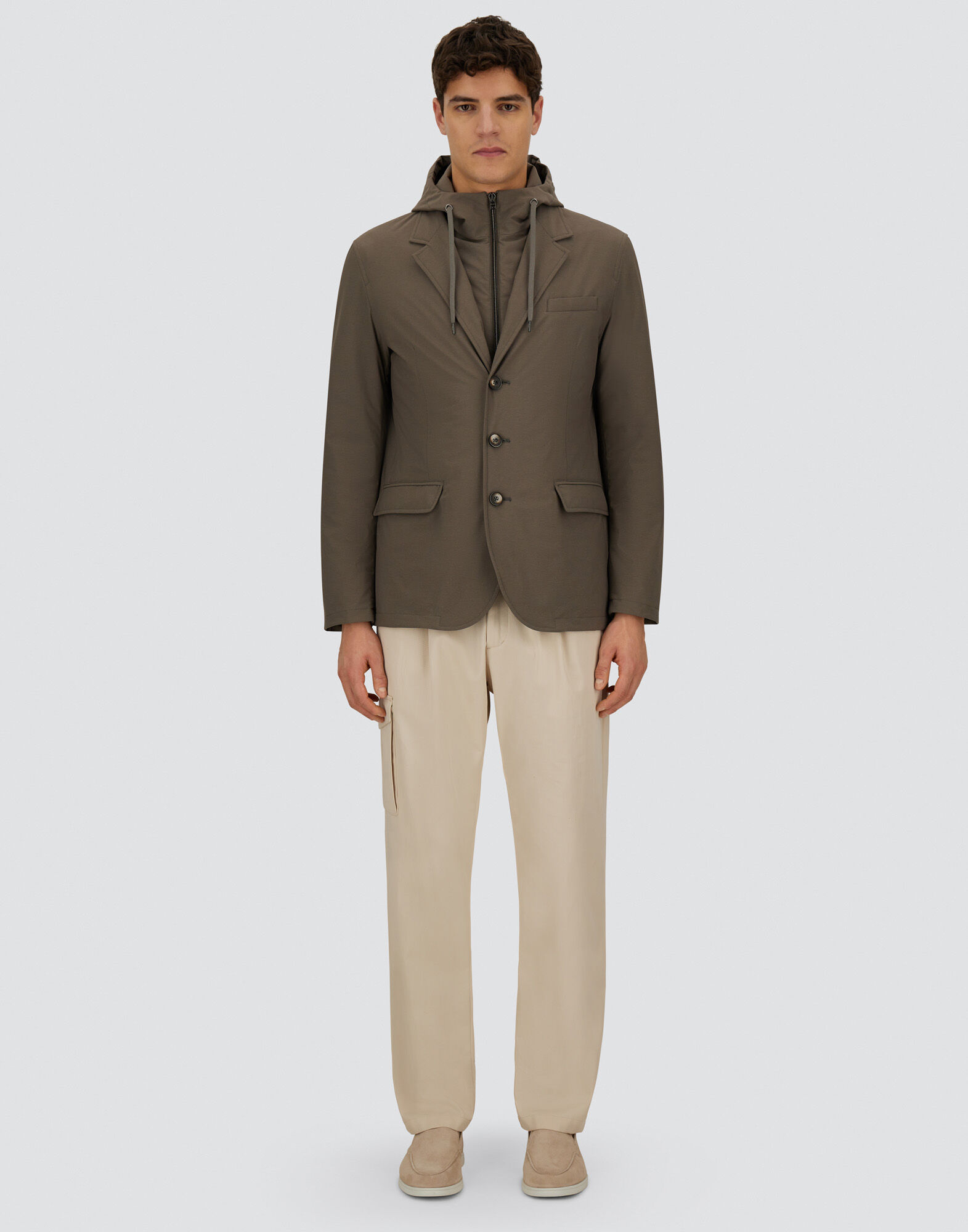 RESORT BLAZER IN NYLON COMFORT STRETCH