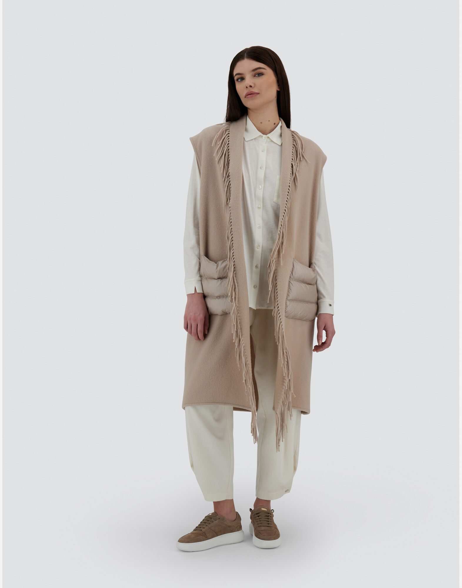 RESORT WAISTCOAT IN WARMY & NYLON ULTRALIGHT