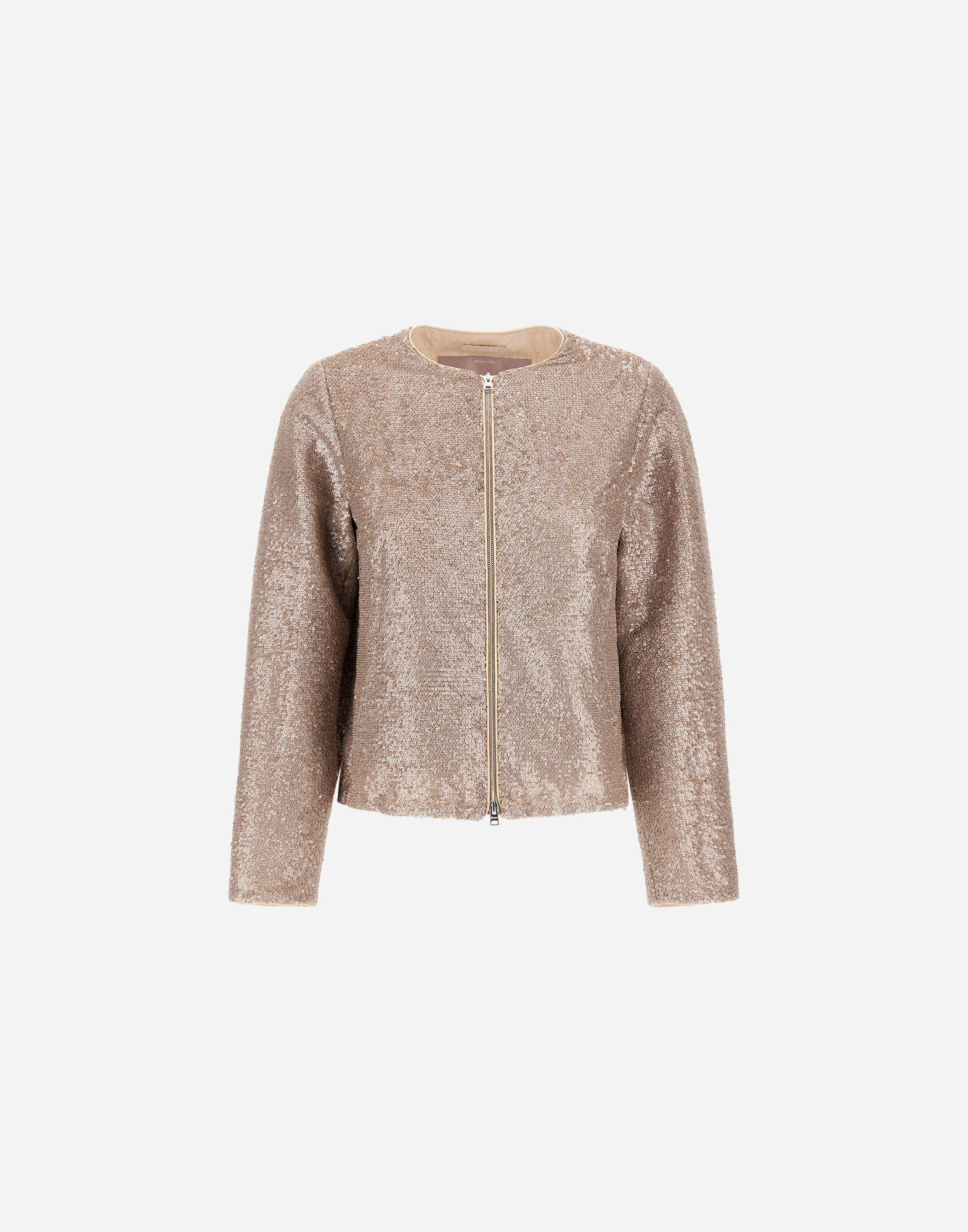 RESORT BOMBER JACKET IN MATT SEQUINS