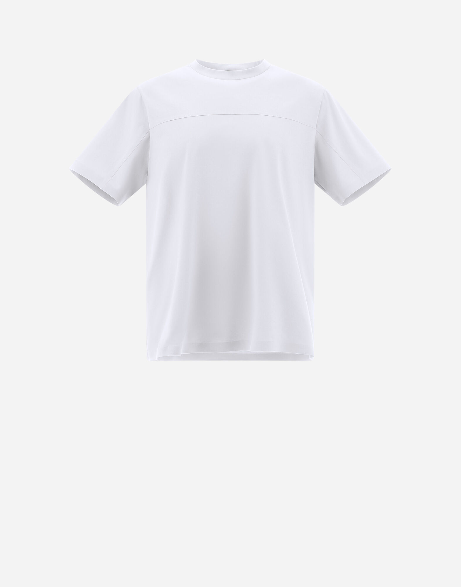 T-SHIRT IN SUPERFINE COTTON STRETCH