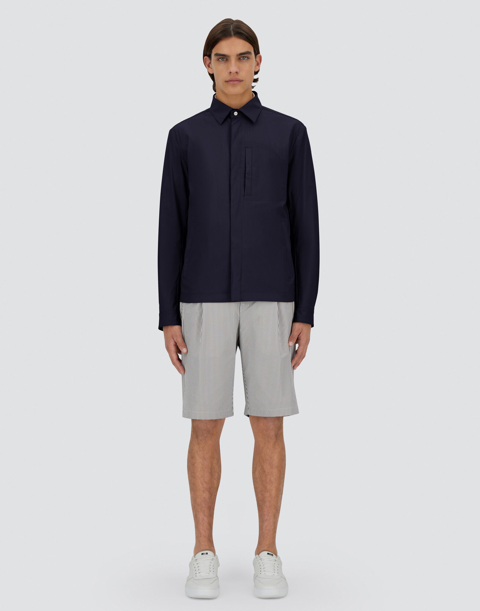 TECH WOVEN SHACKET