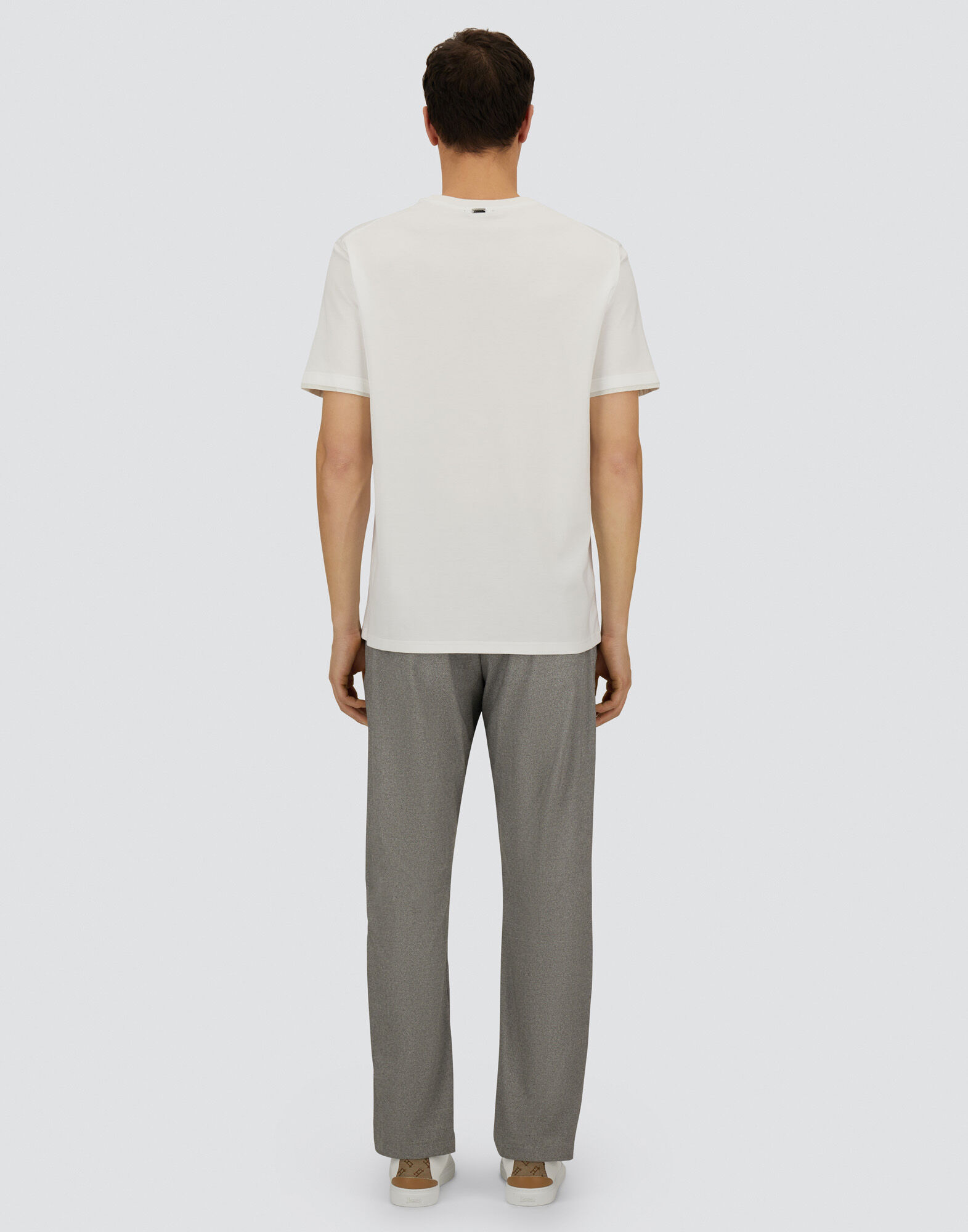 RESORT T-SHIRT IN BASIC COTTON & LIGHT STRETCH NYLON