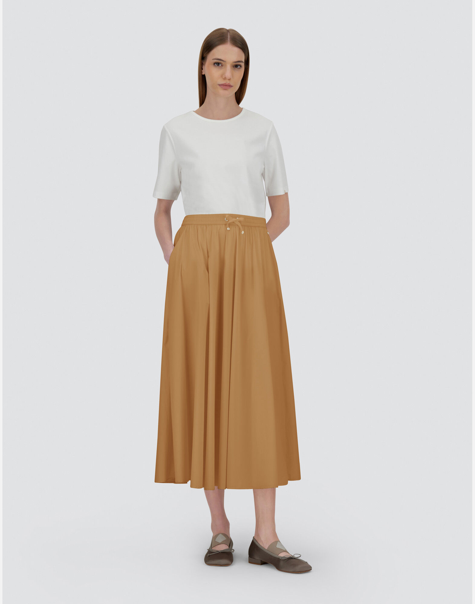 LIGHT NYLON STRETCH SKIRT
