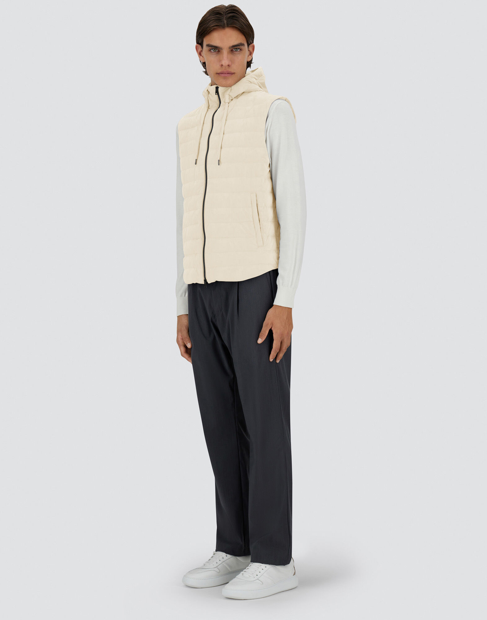 SUEDE EFFECT VEST