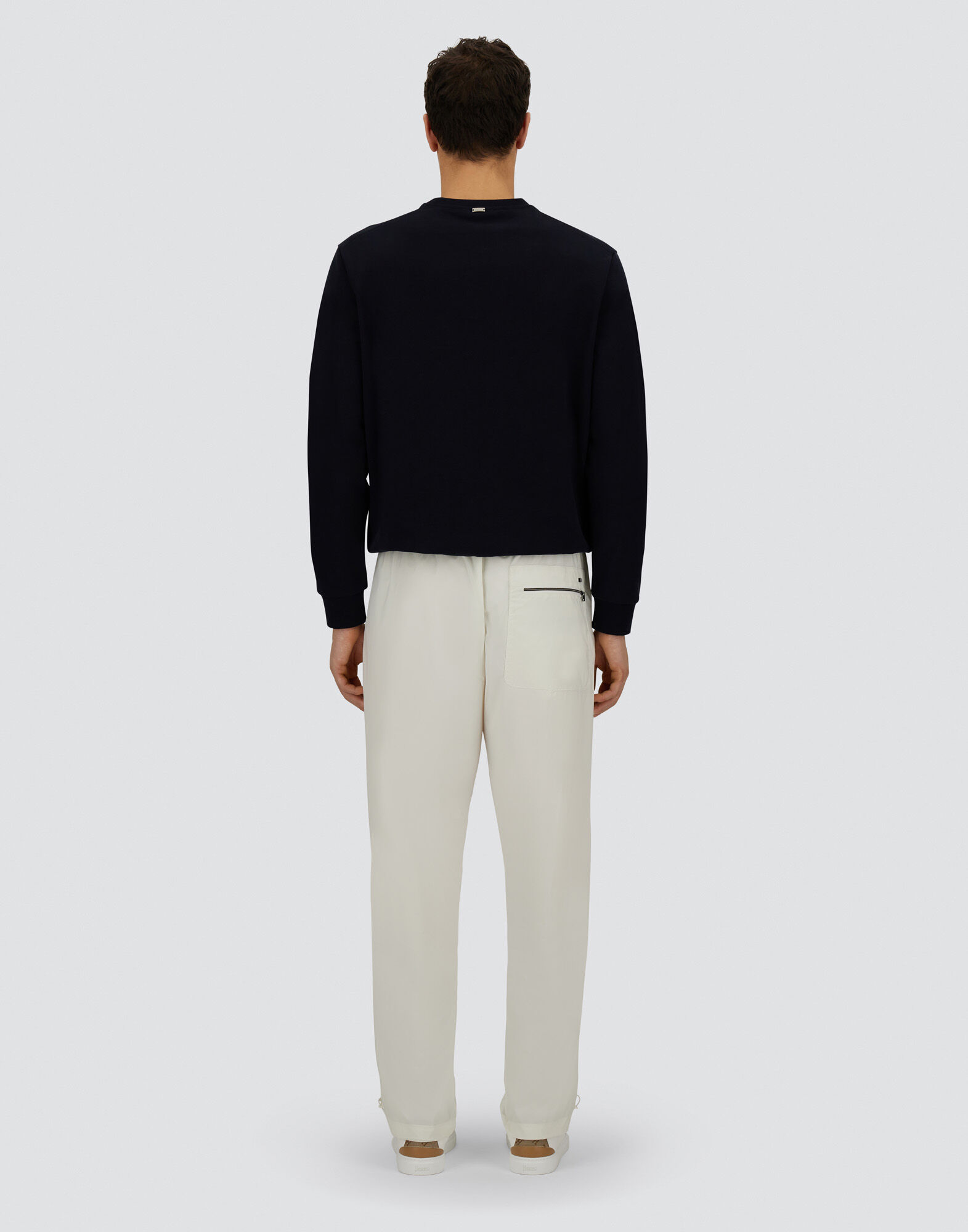 RESORT TROUSERS IN LIGHT NYLON STRETCH