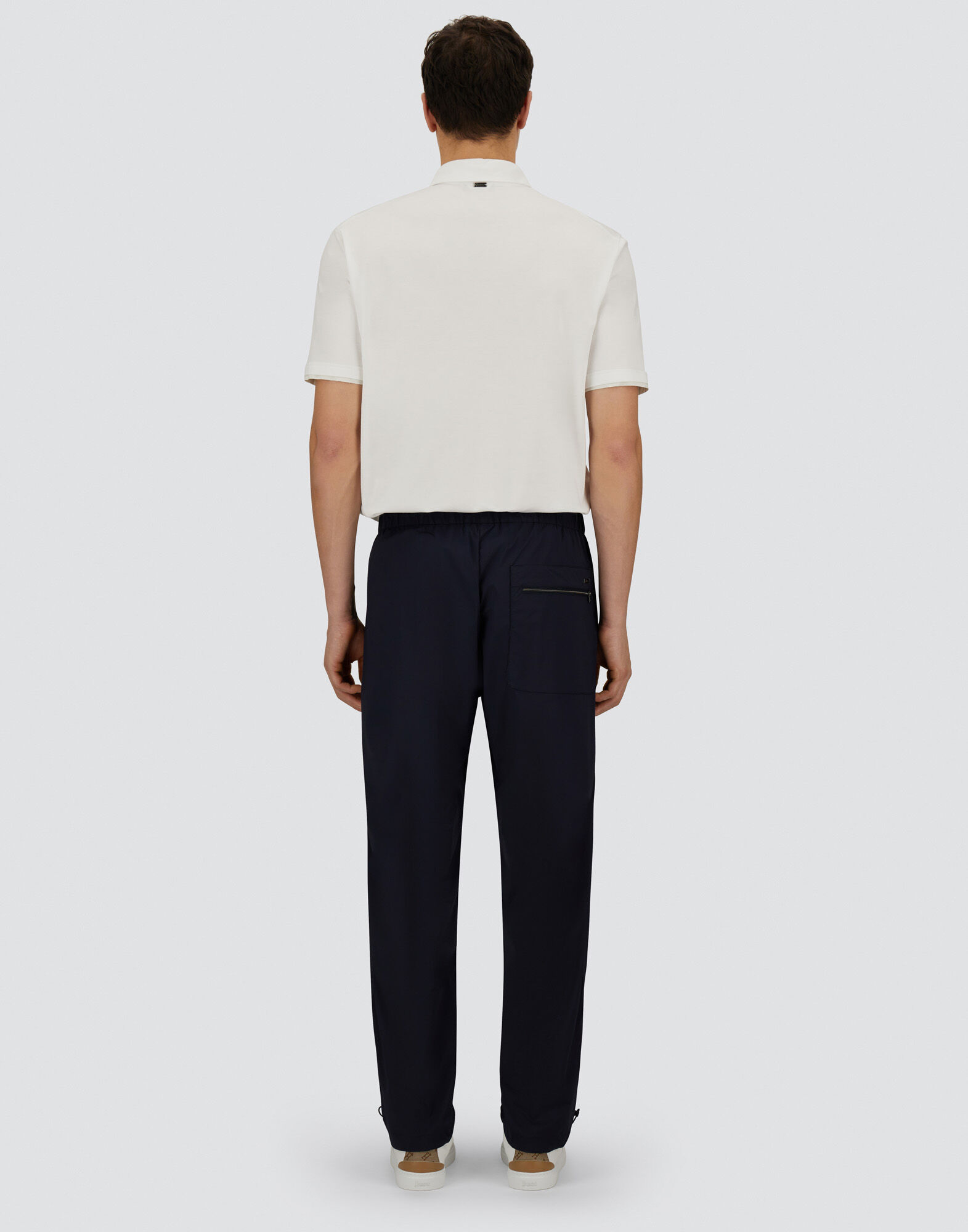 RESORT TROUSERS IN LIGHT NYLON STRETCH